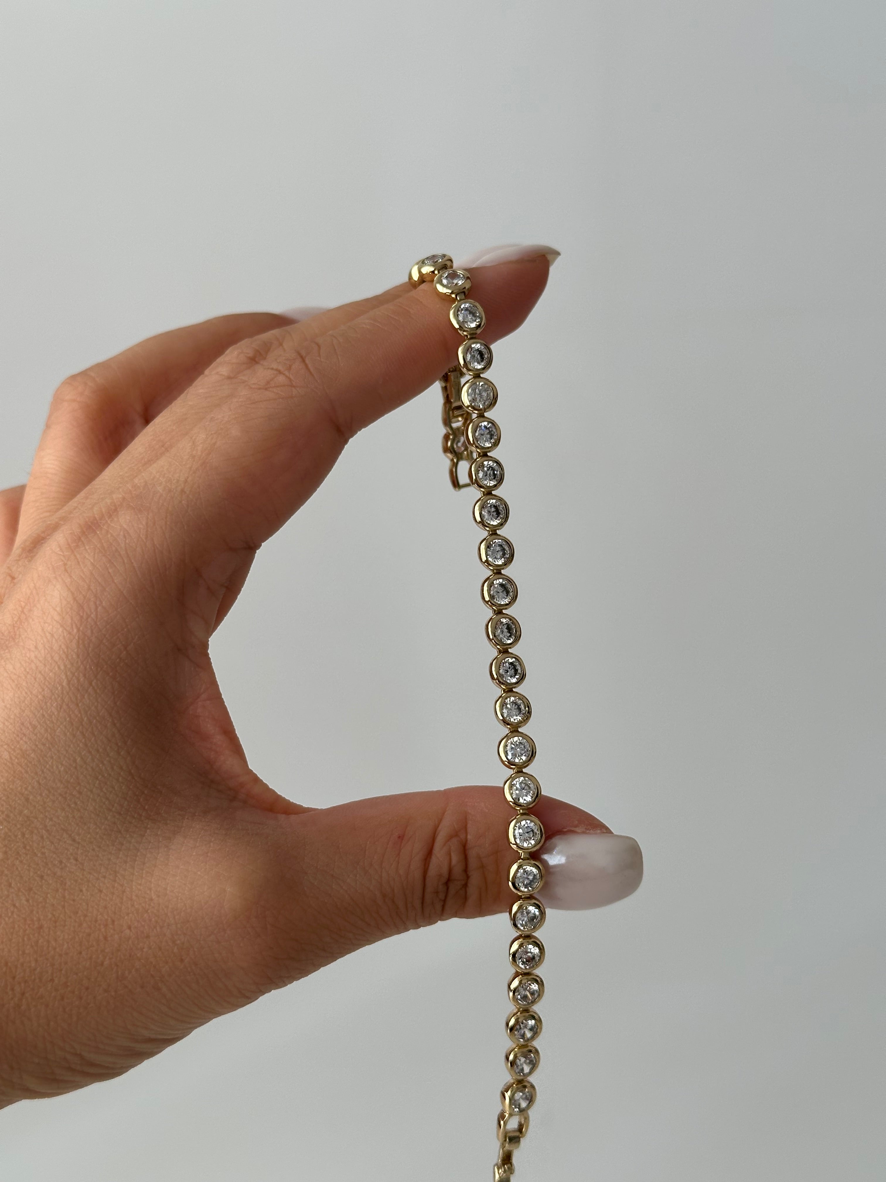Taş Sıra 14k Xuping Bileklik