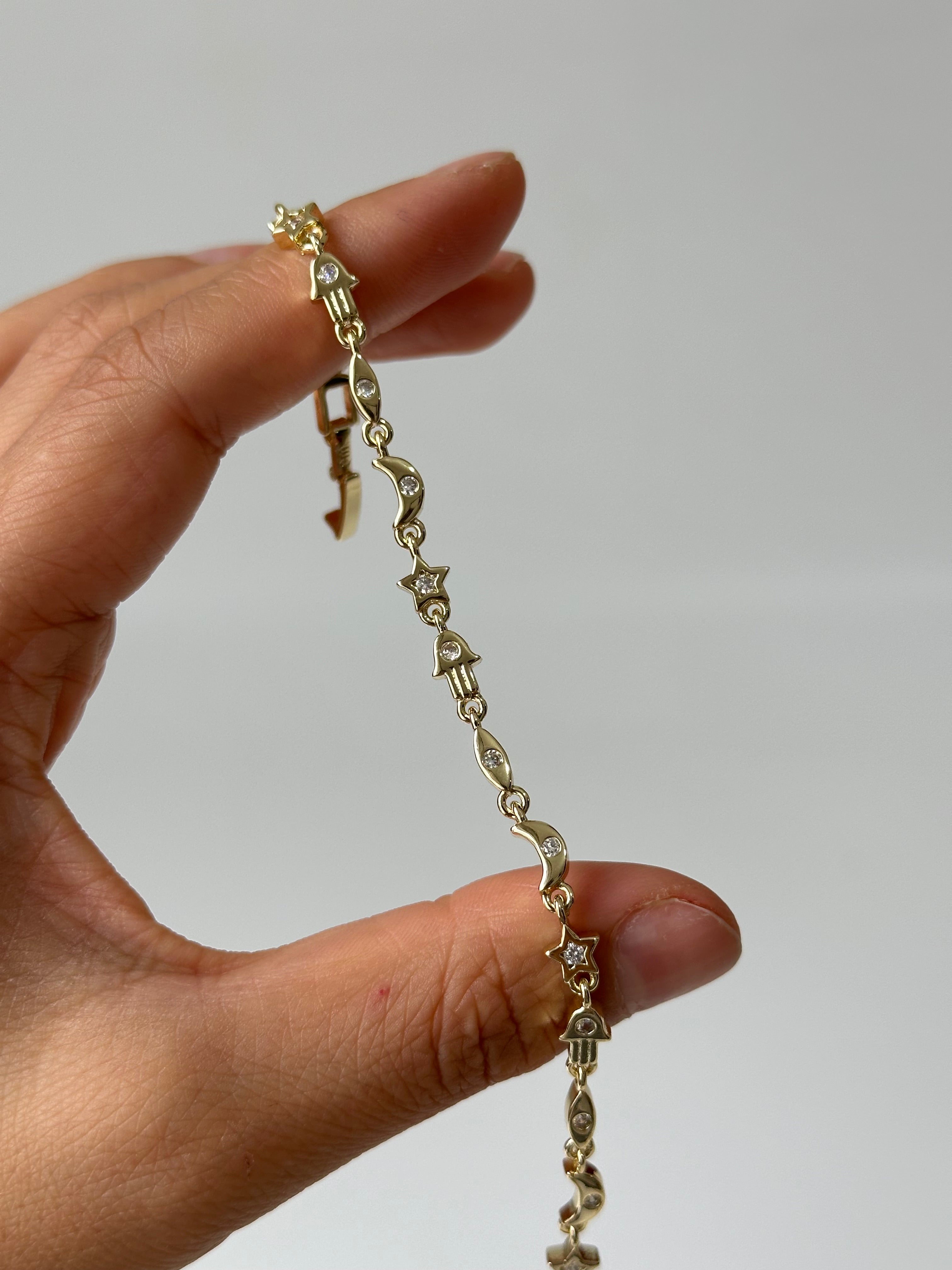 14k Manifest Bileklik