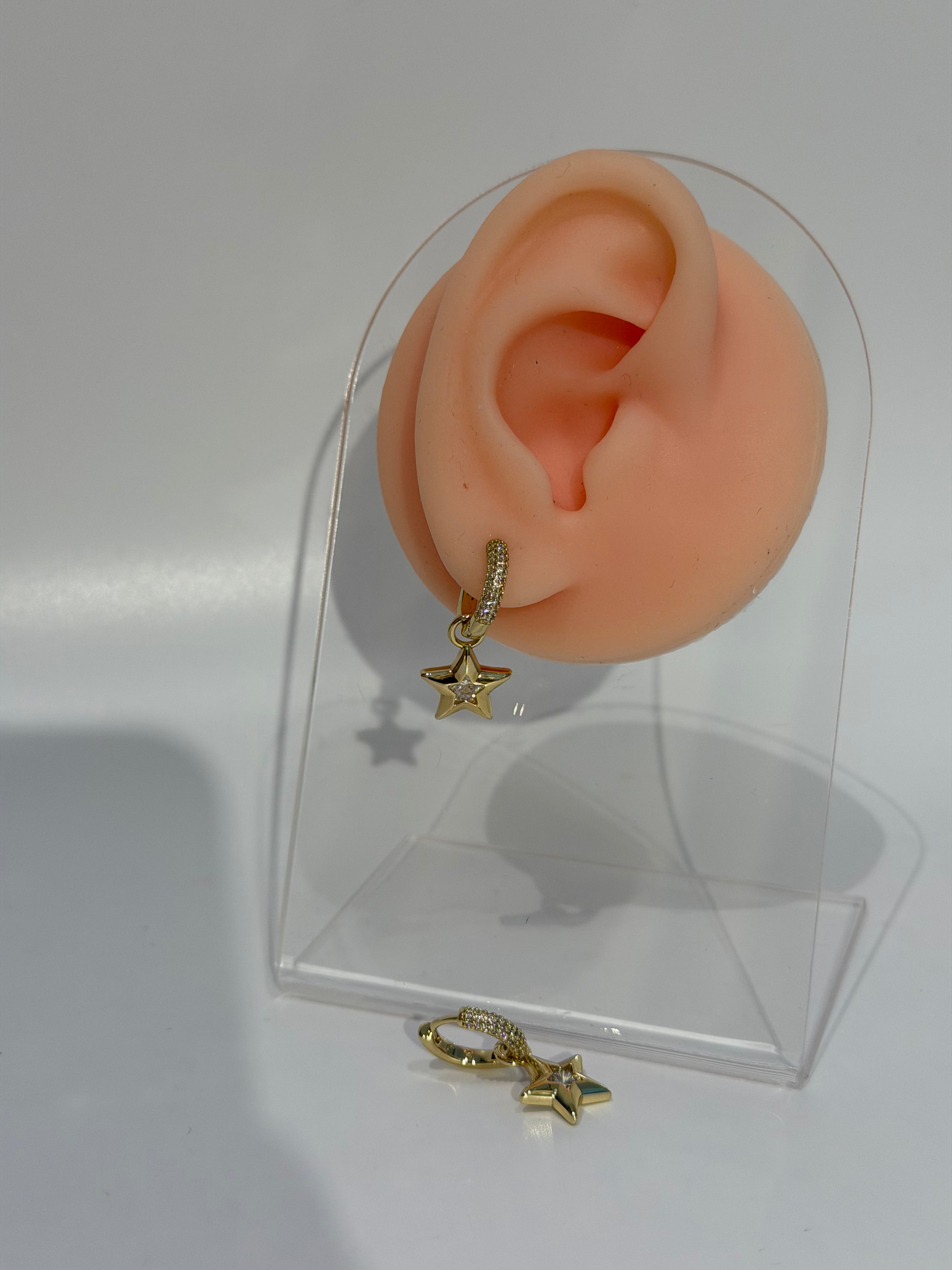 Mini Yıldız Charm Xuping Küpe