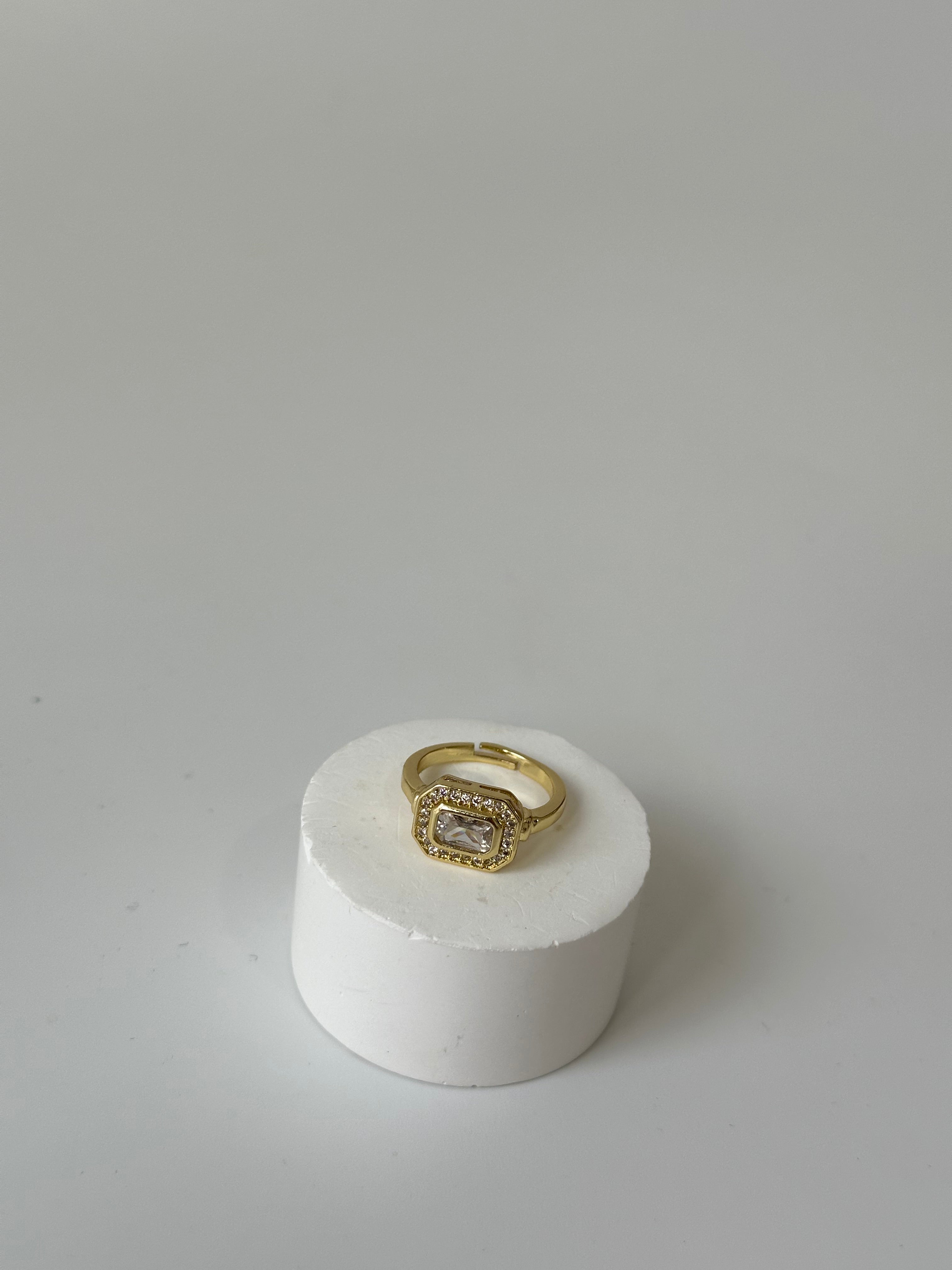 Kares Serçe Parmak Yüzük