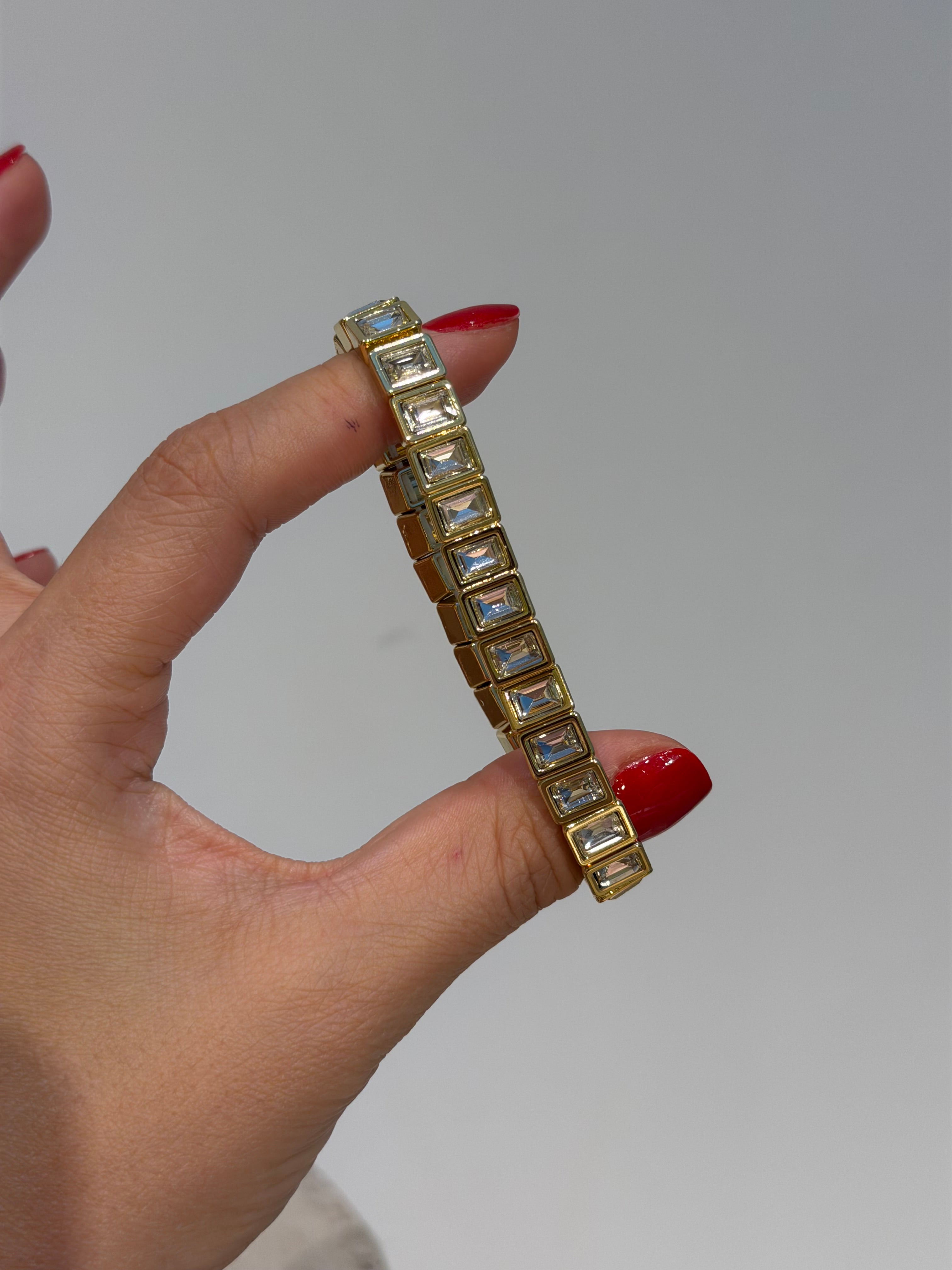 Taş Sıra Lastikli Bileklik