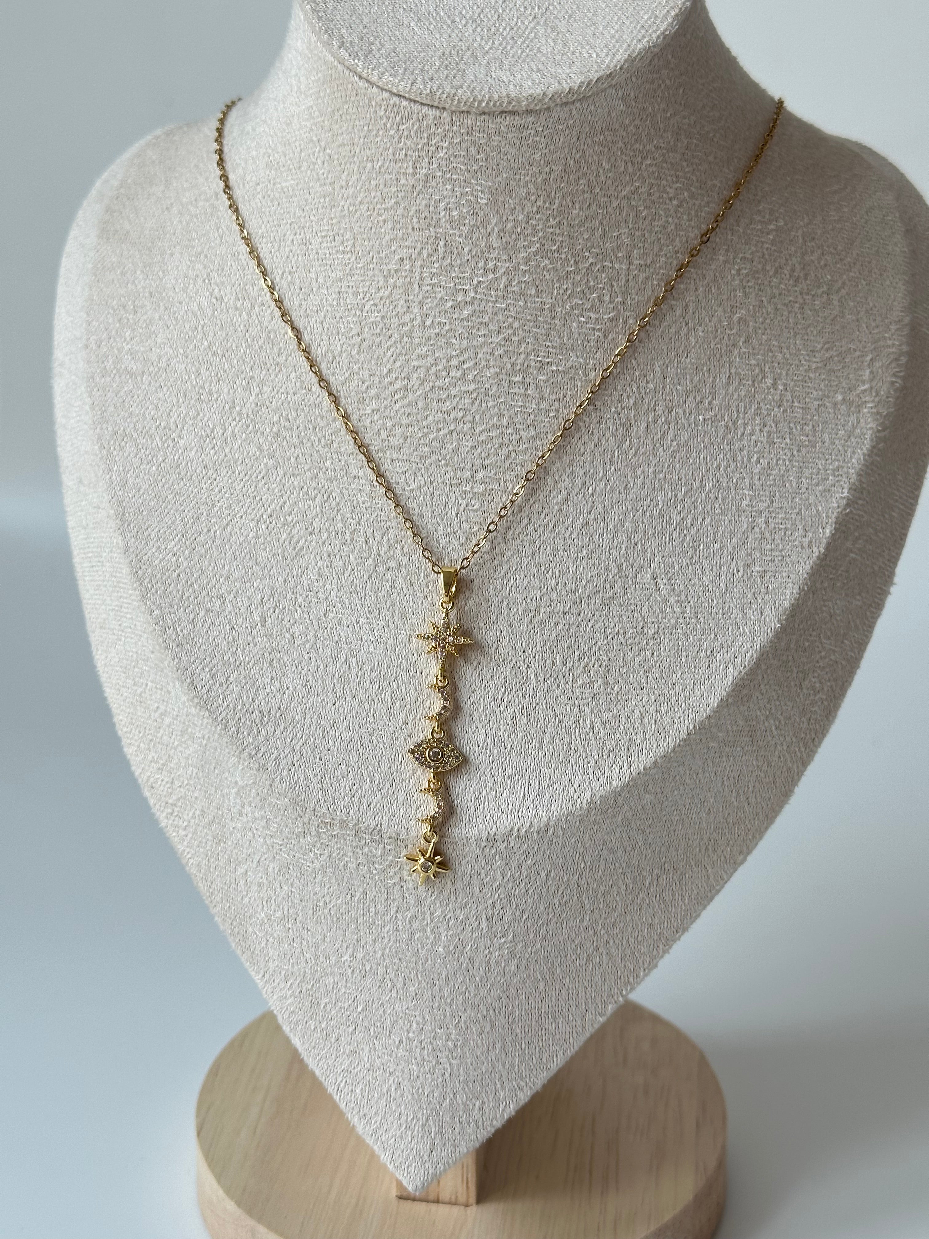 Minie Manifest Kolye Çelik