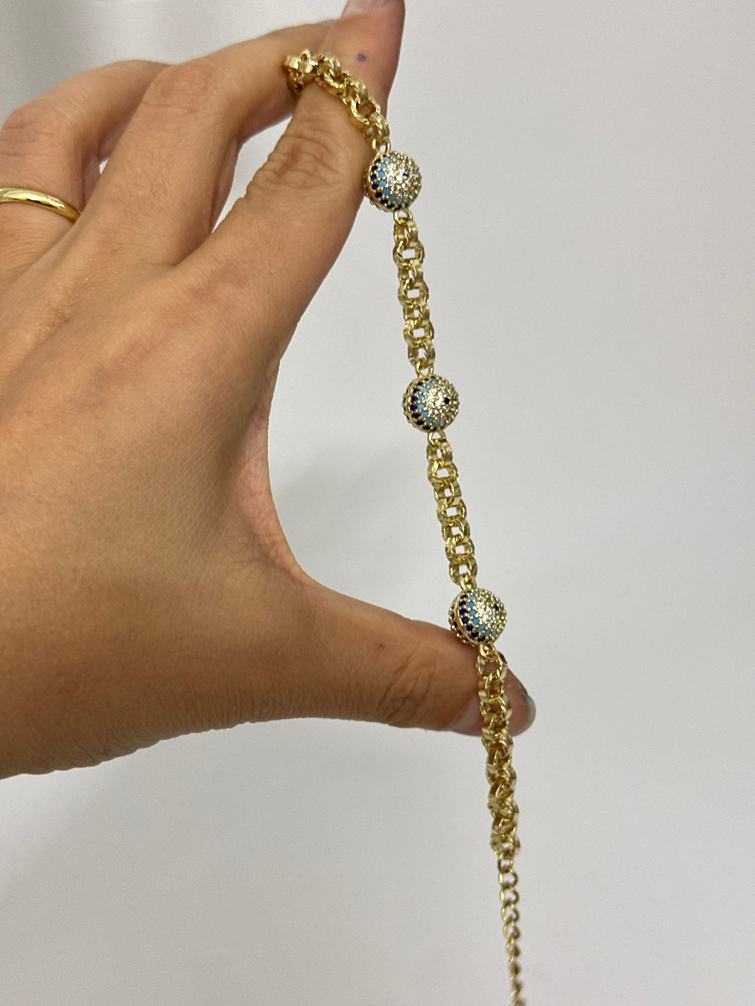 Sosyete göz xuping bileklik