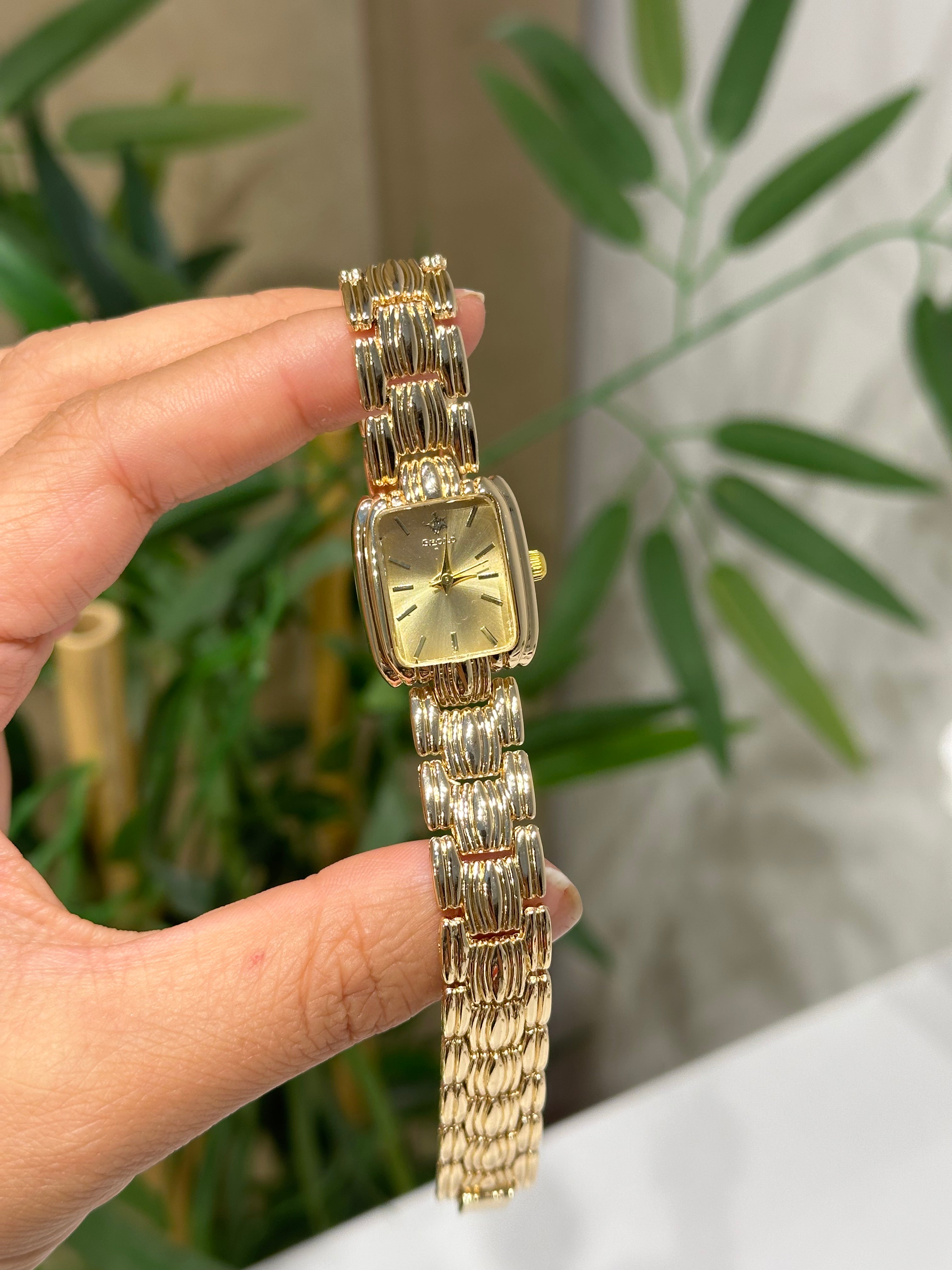 Gold Kadran Vintage Saat
