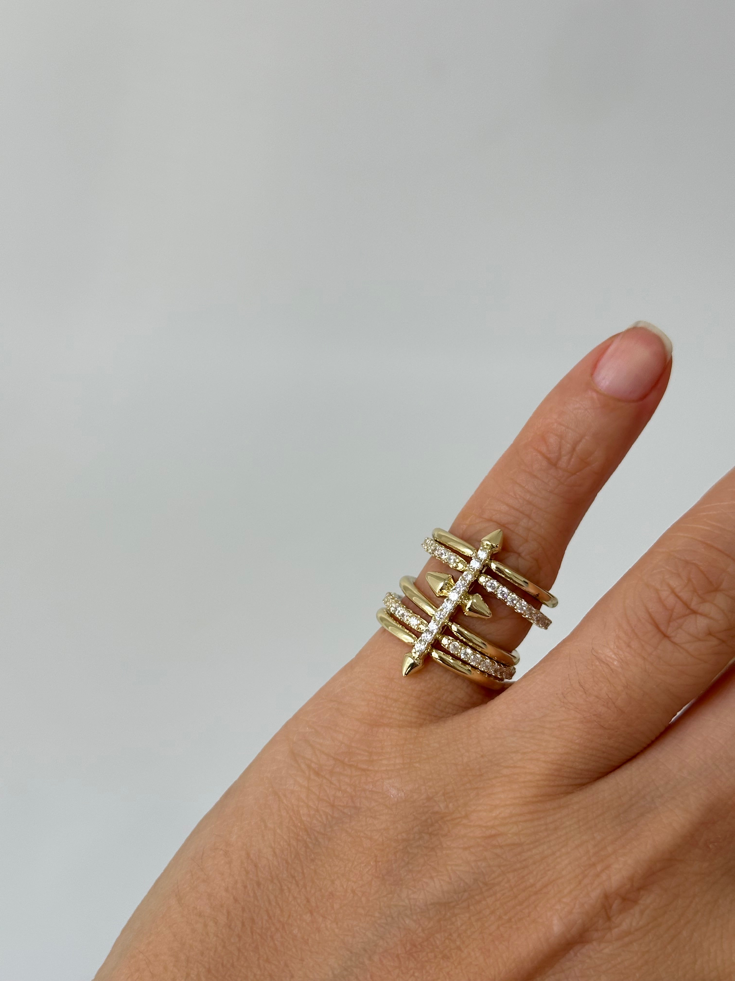 Filya Serçe Parmak Yüzüğü 6 no