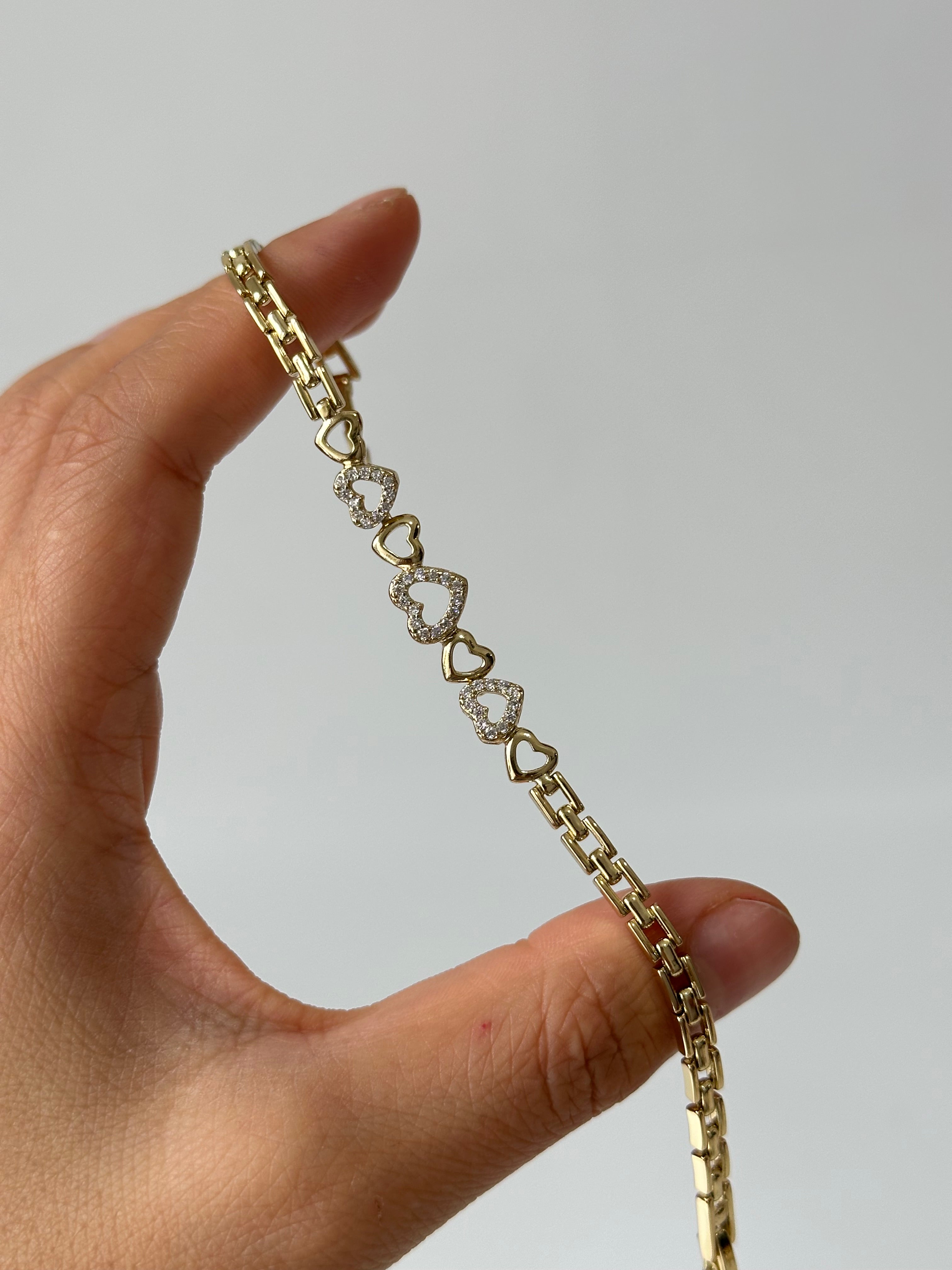 Kalp Detay Xuping Bileklik