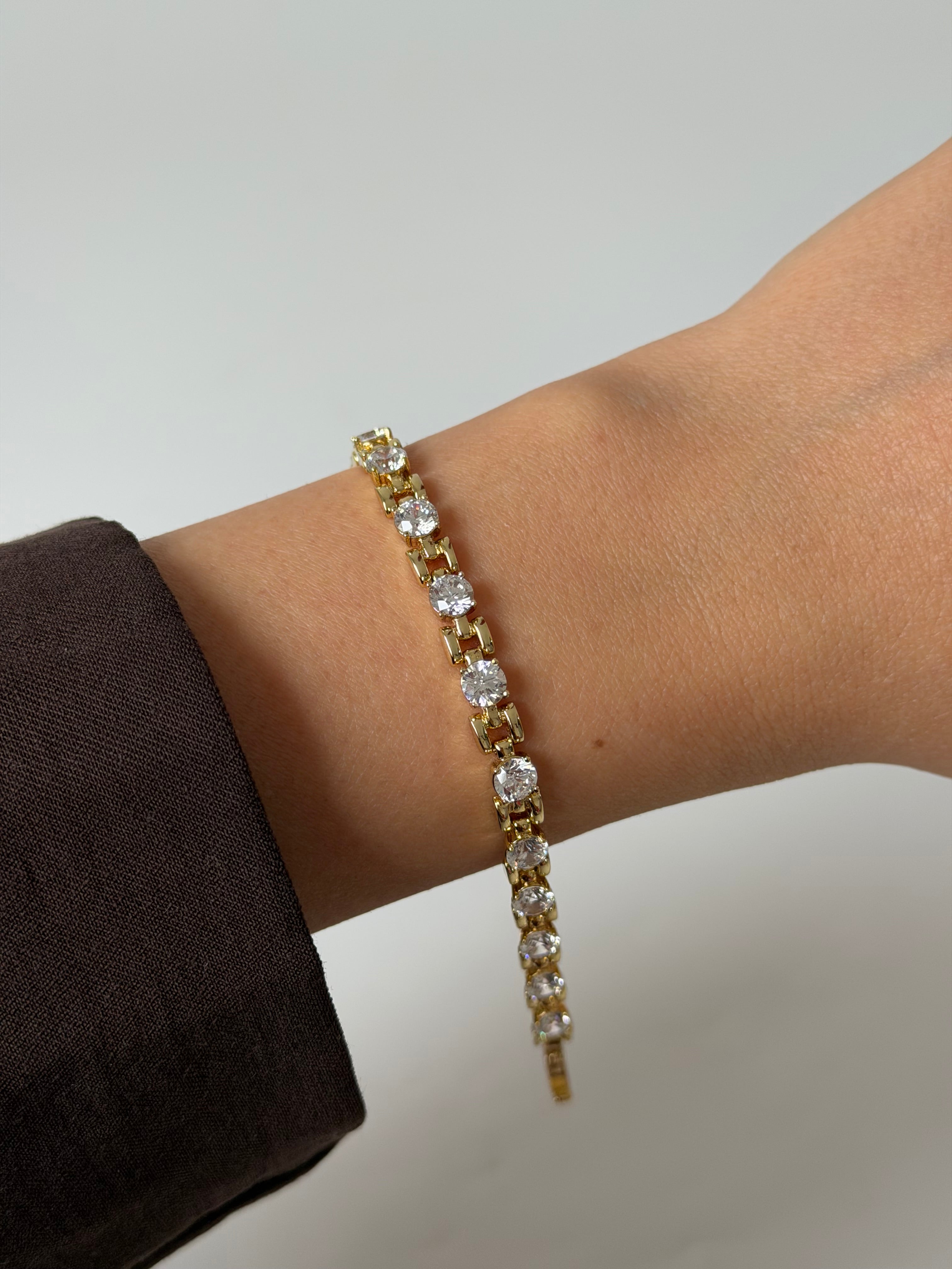 Taşlı Kordon Bileklik Xuping