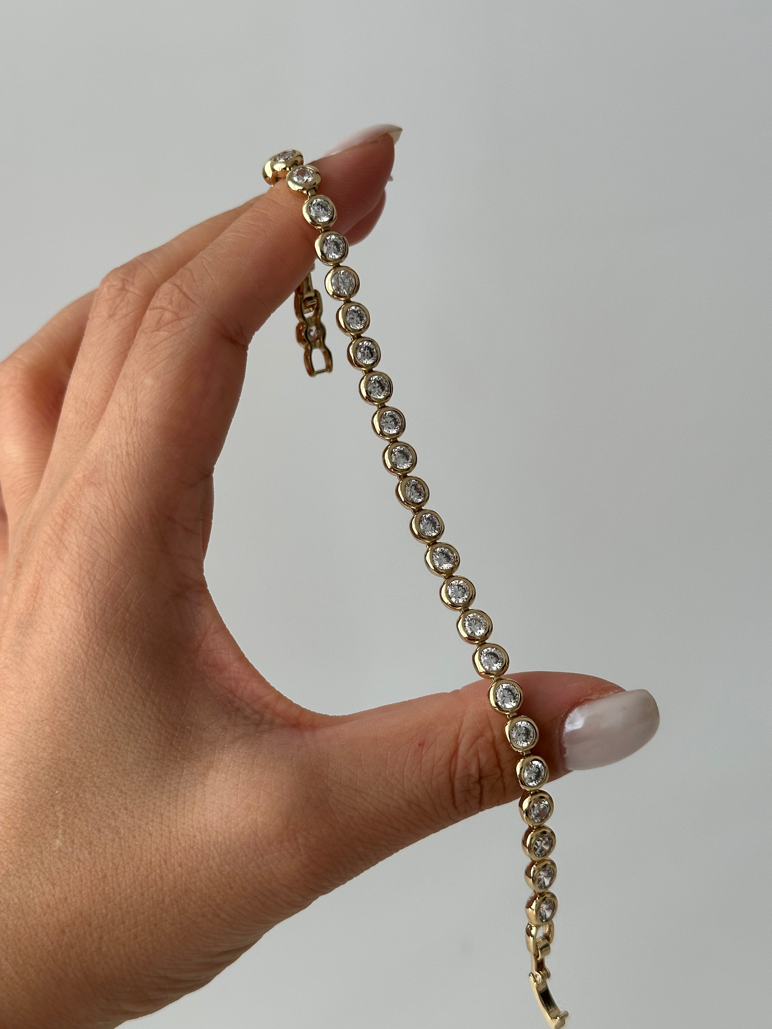 Taş Sıra 14k Xuping Bileklik