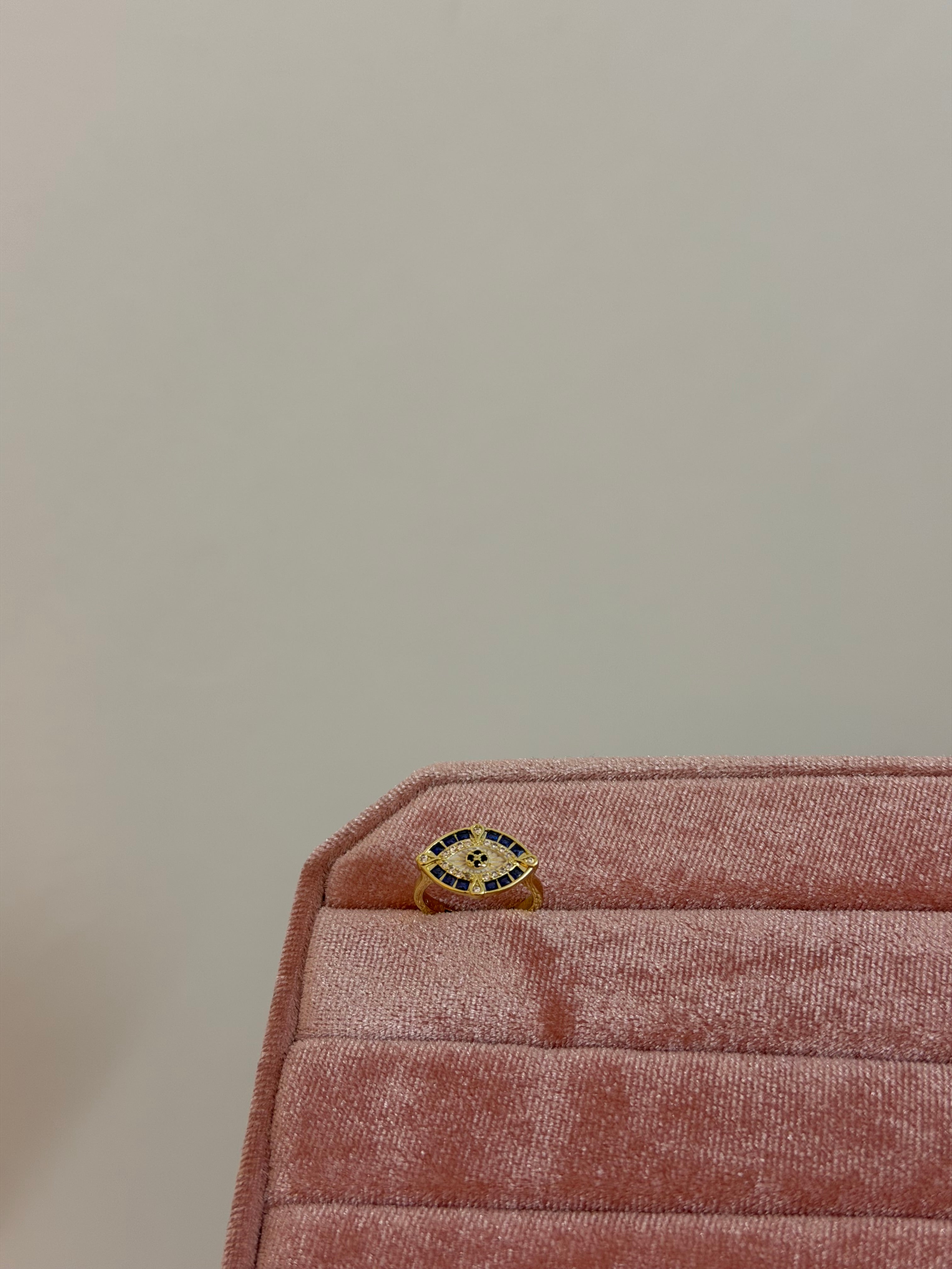 Blue Serçe Parmak Yüzük