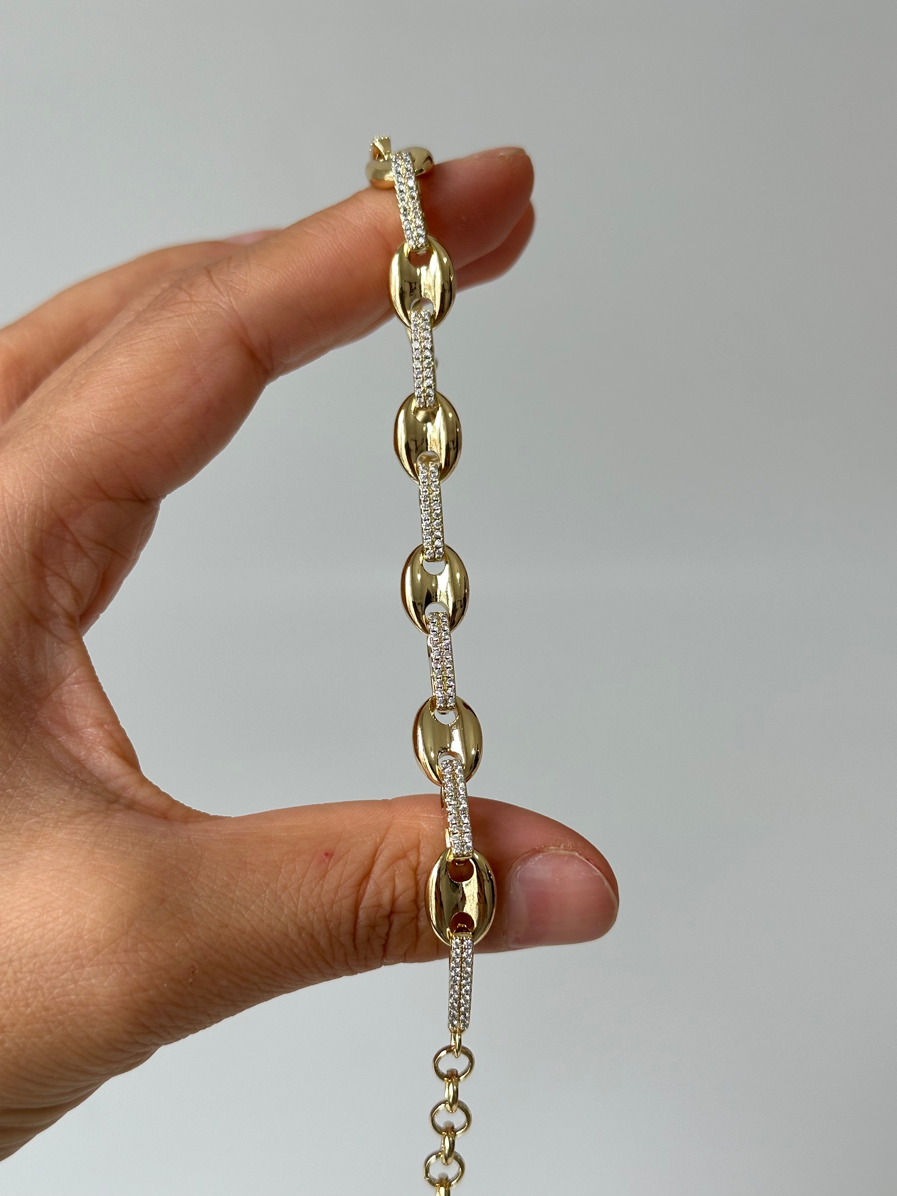 Bydes Zirkon Taş Geçiş Xuping Bileklik