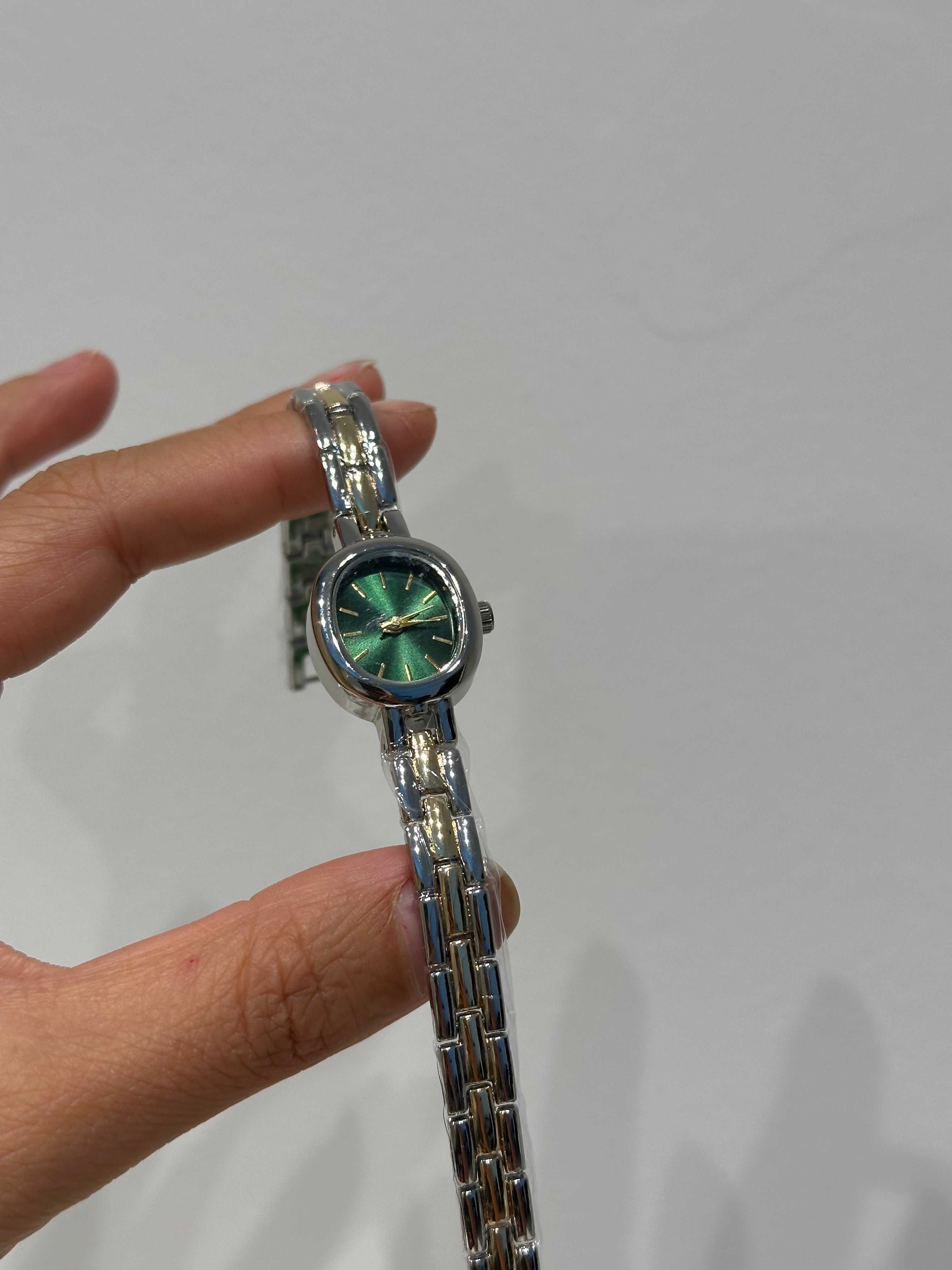 Mix Yeşil Kadran Vintage Saat