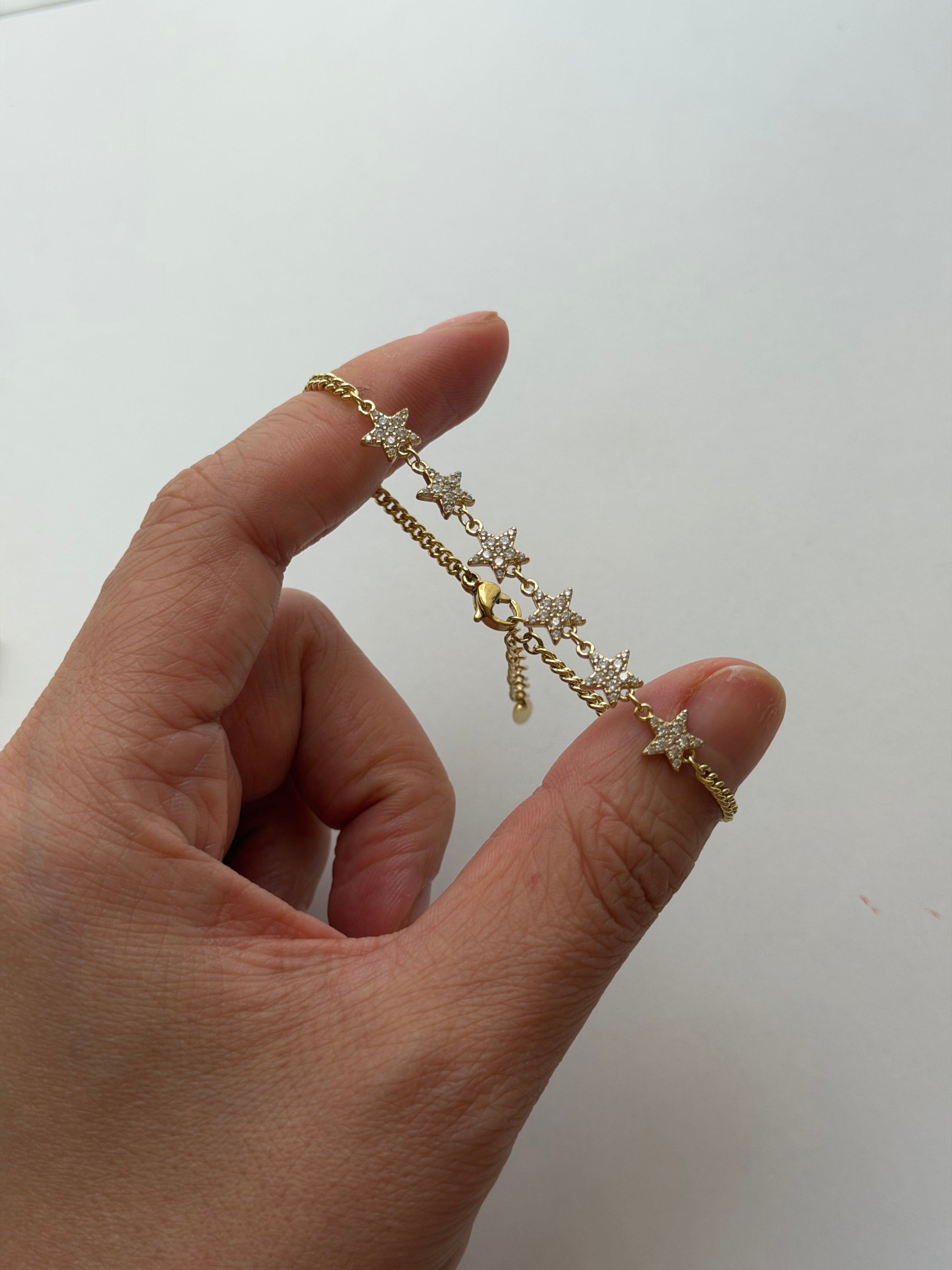 Yıldı zincir Xuping Bileklik