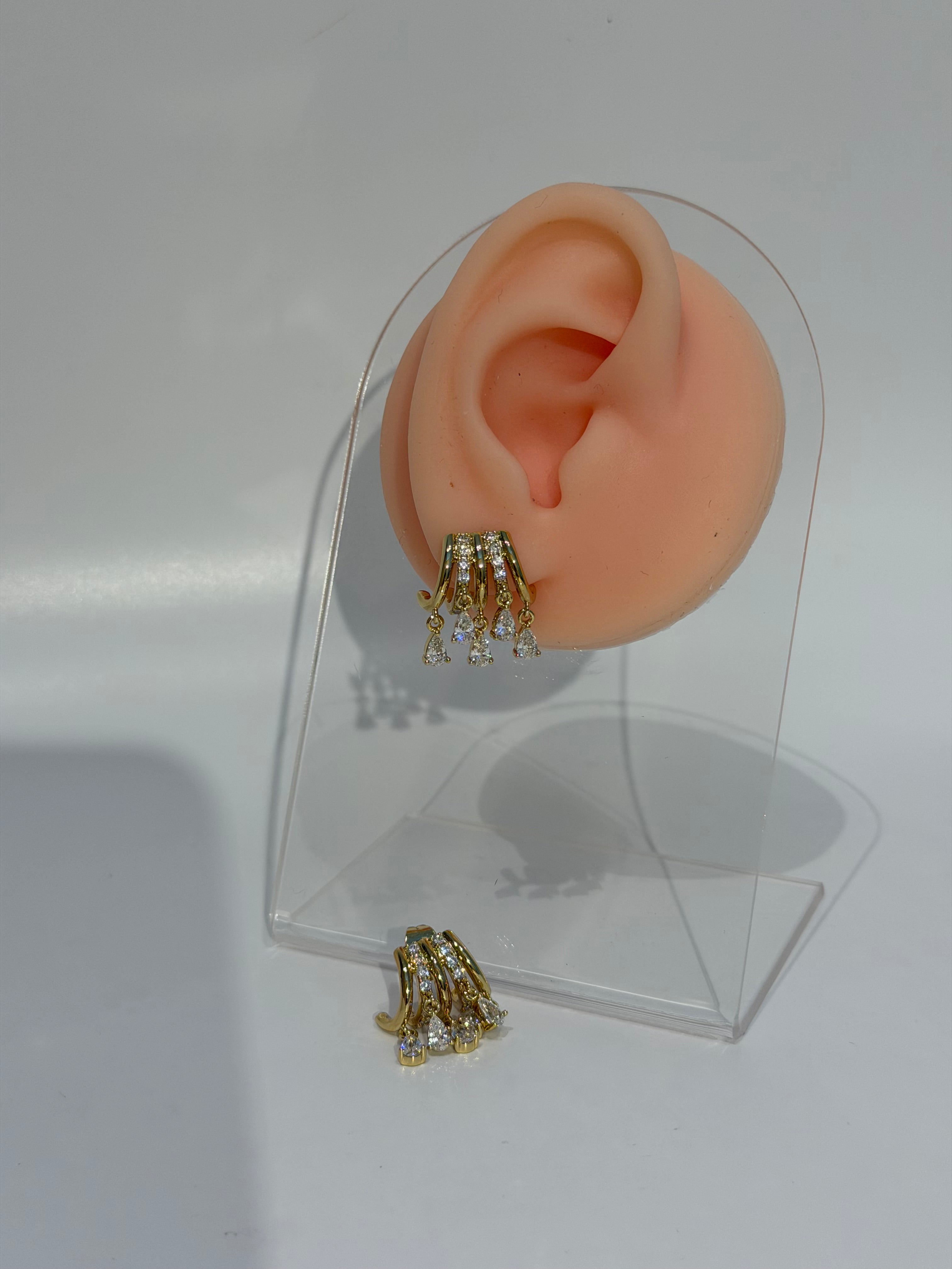 Çoklu Damla Sarkıt Xuping Küpe