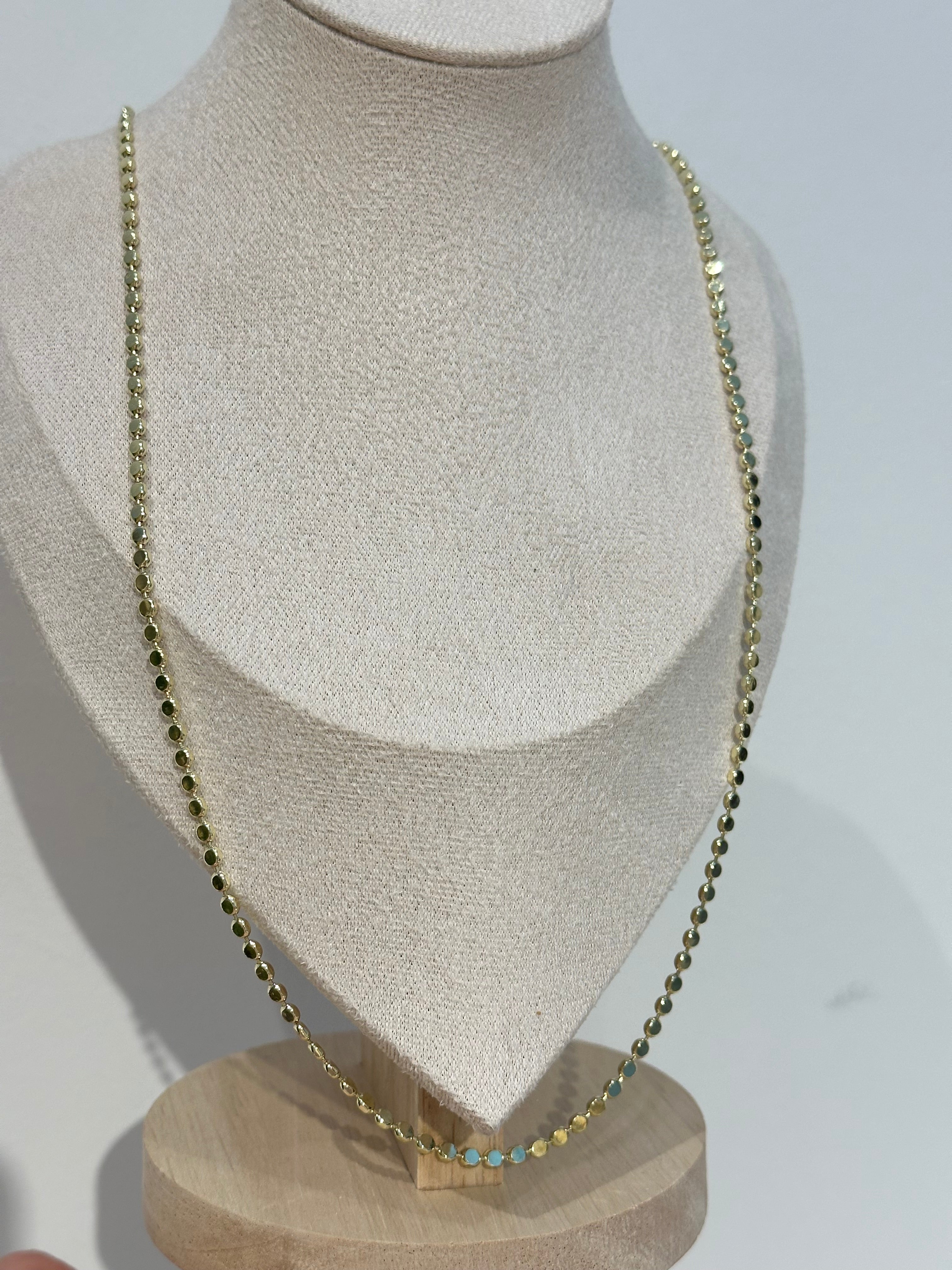 60cm Pul Zincir Kolye