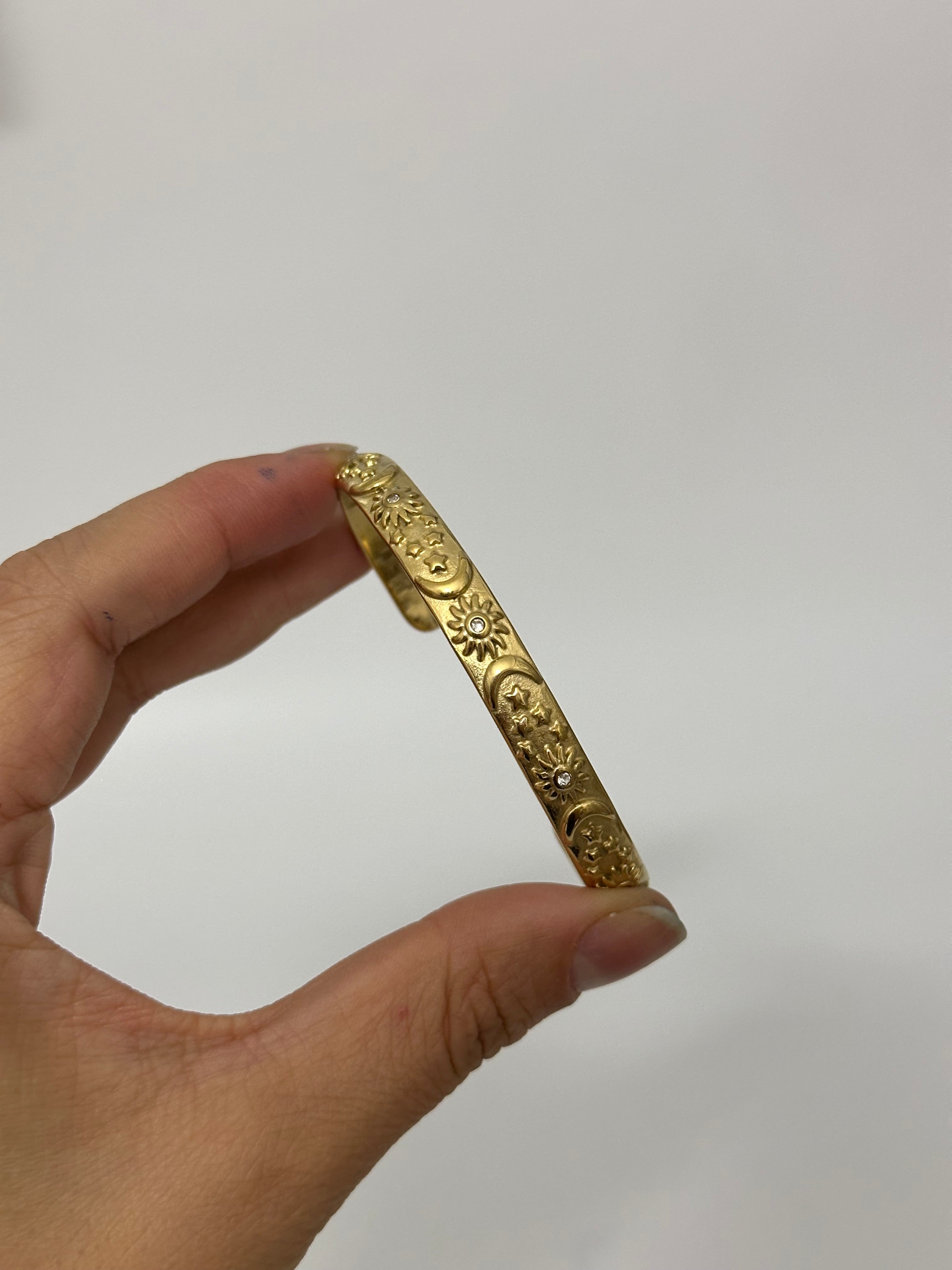 Vintage Ay Hilal Kelepçe