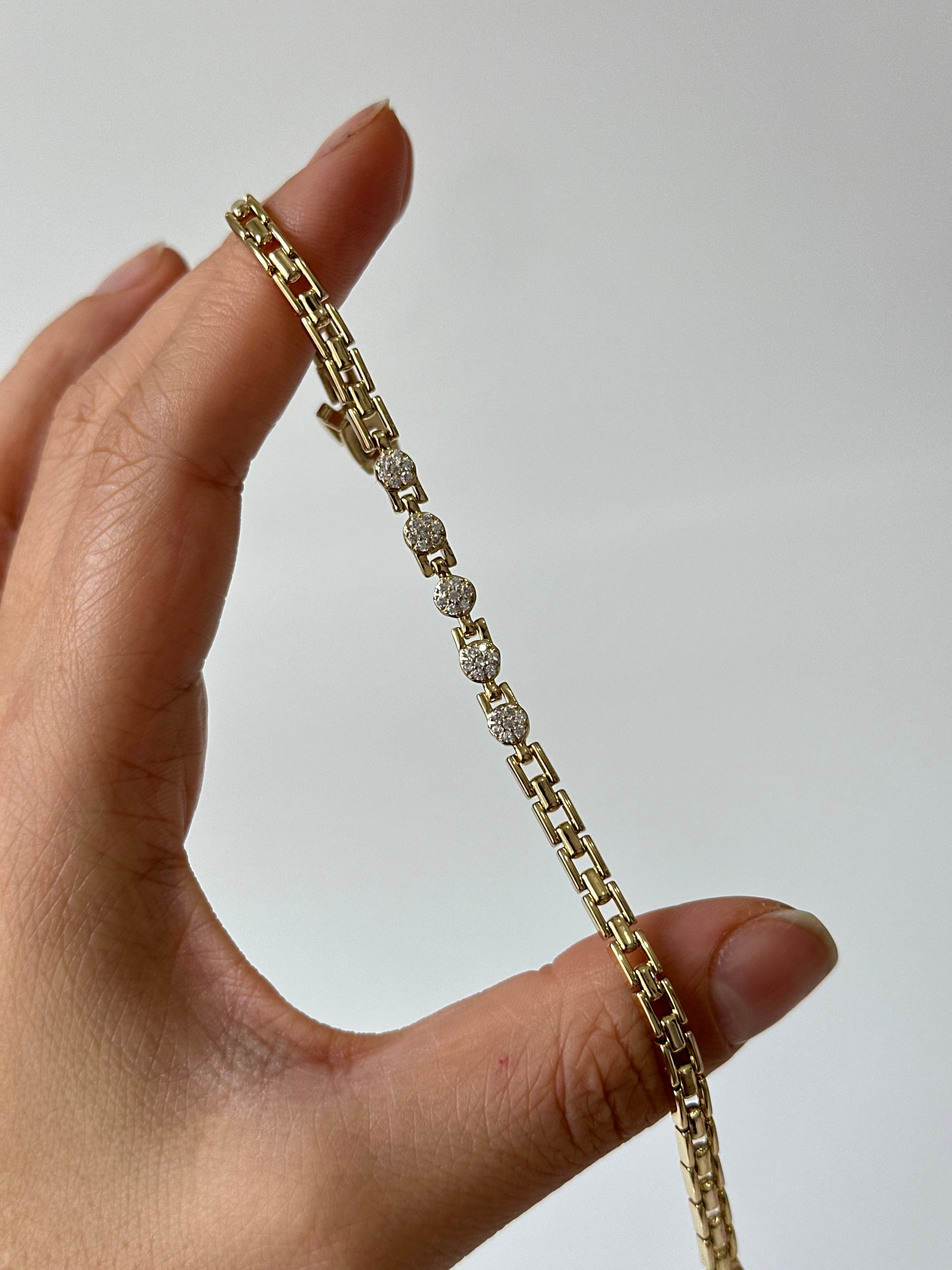 Bs Vintage Taş Bileklik Xuping