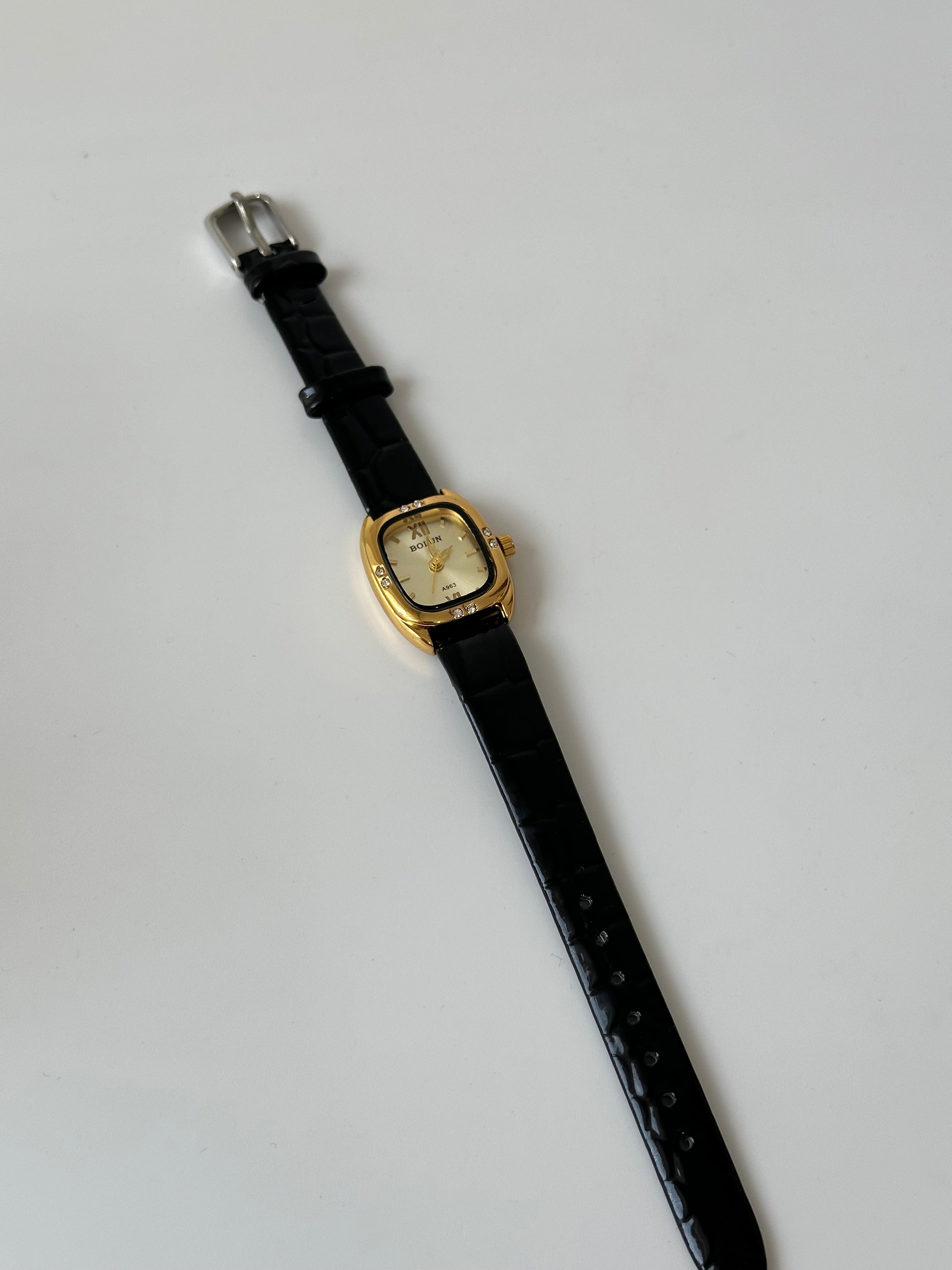 Kadranı gold klips silver