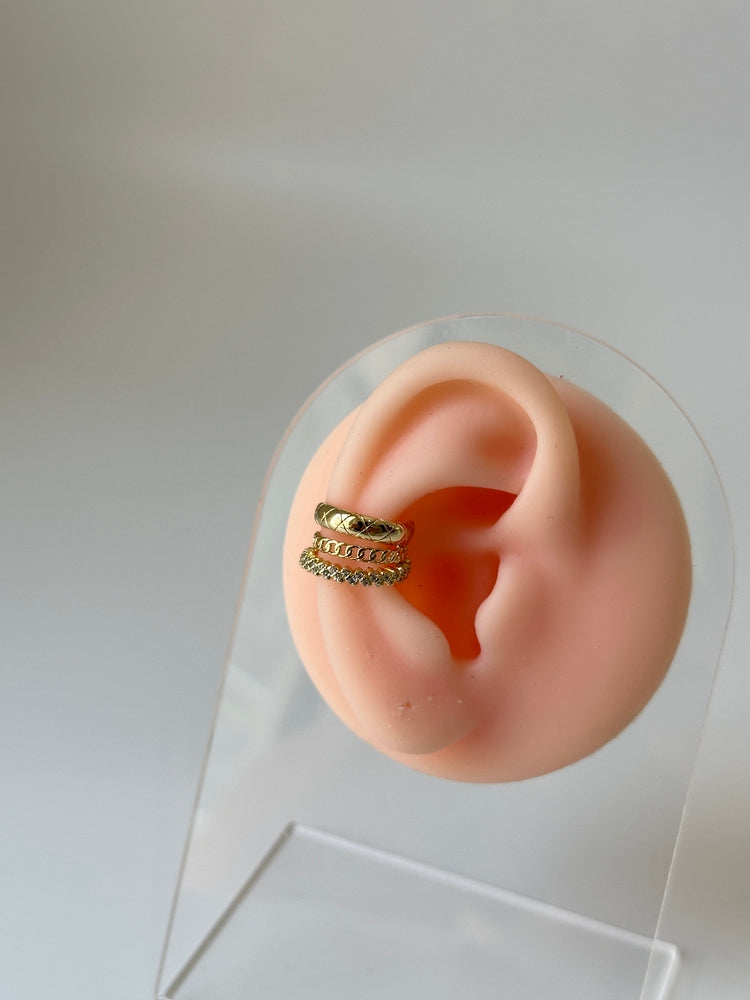 3sıra tas detay earcuff