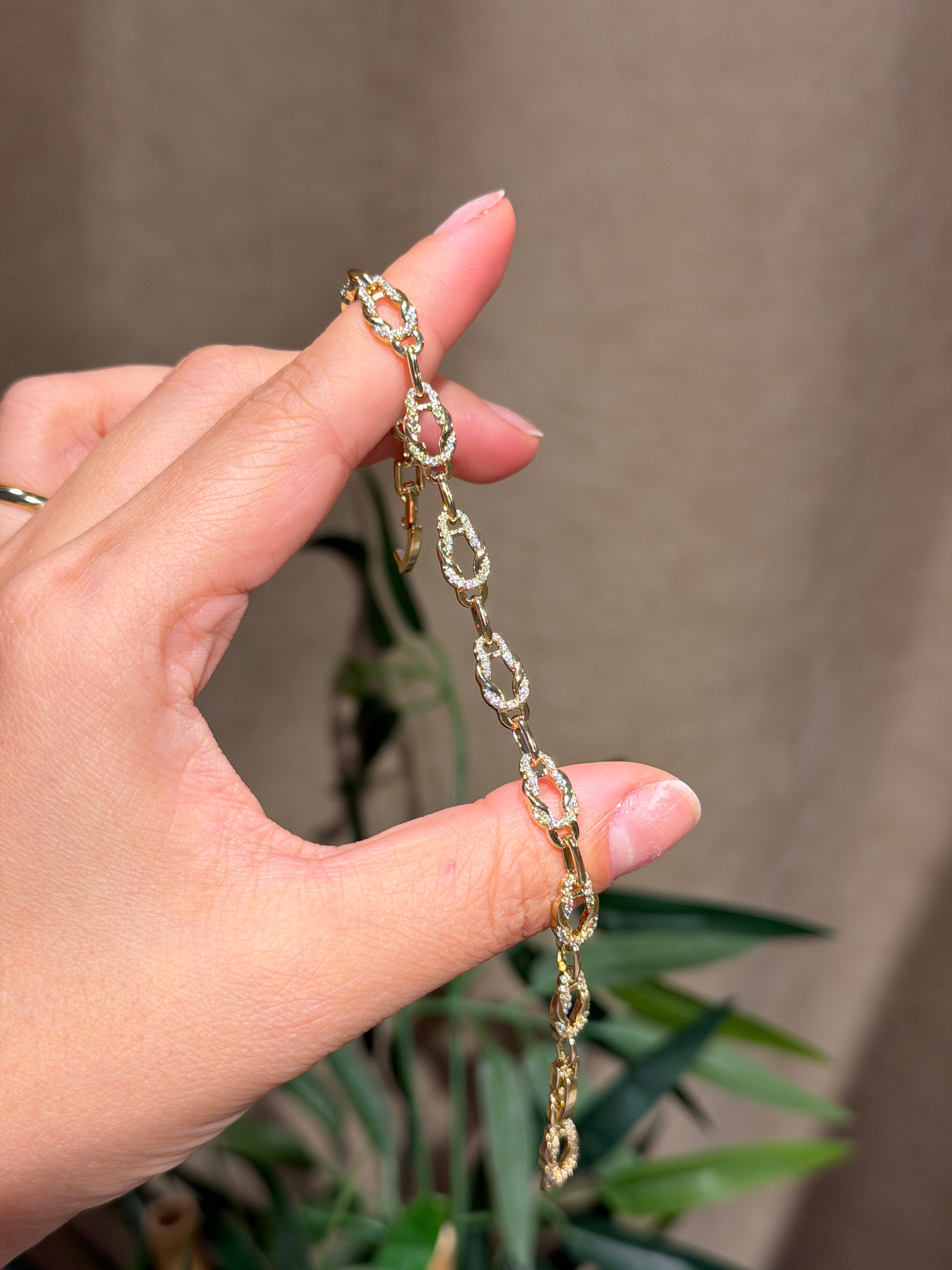 Düğüm Bileklik 14K Xuping