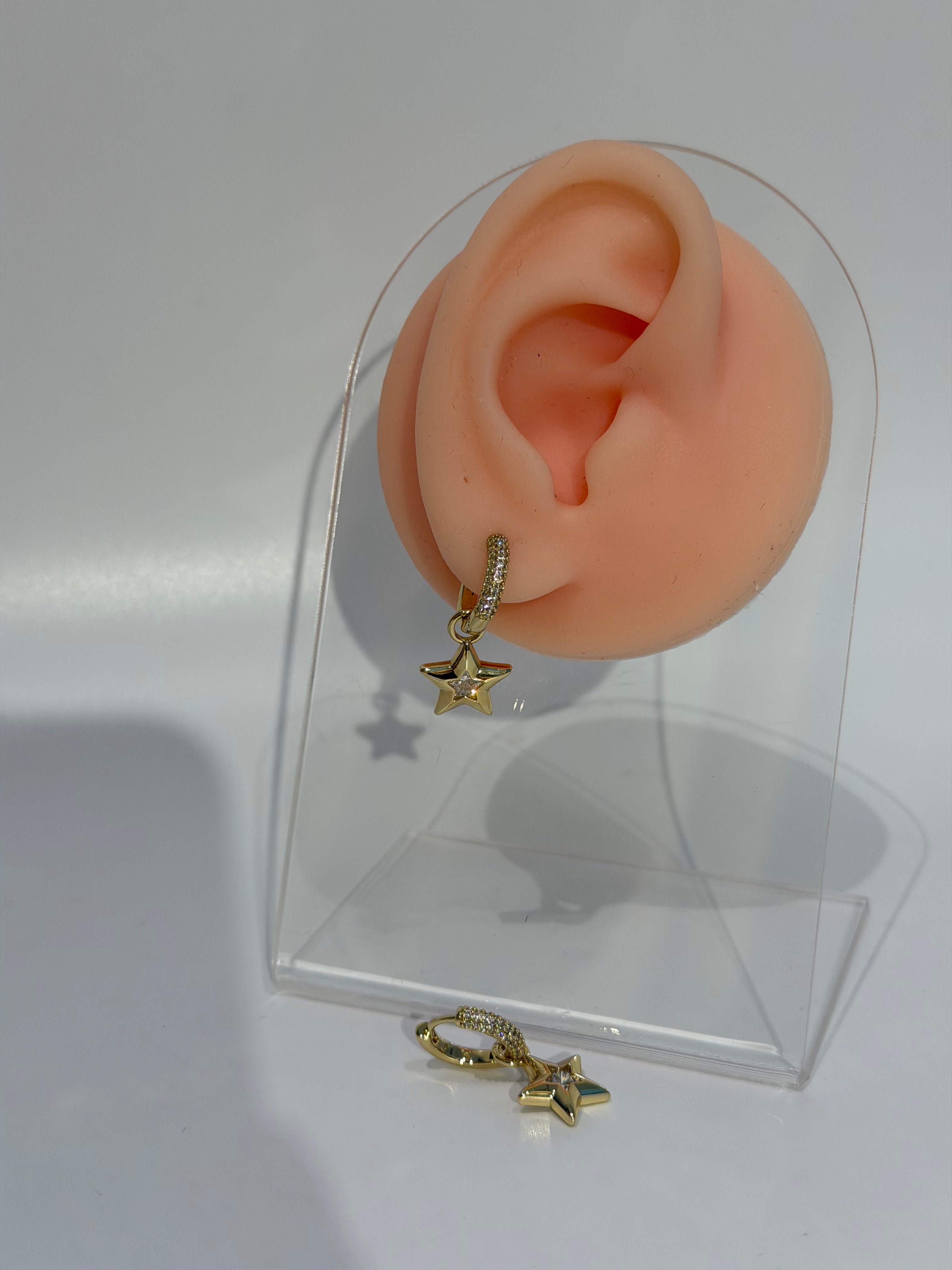 Mini Yıldız Charm Xuping Küpe