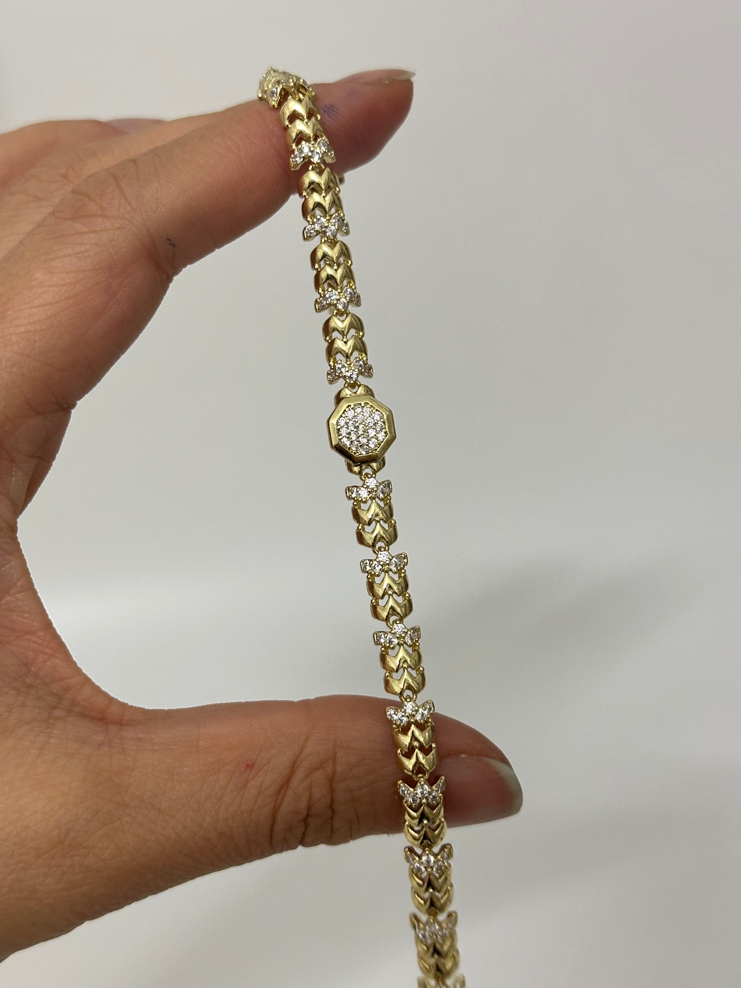 Taş Detay Porsy Bileklik Xuping