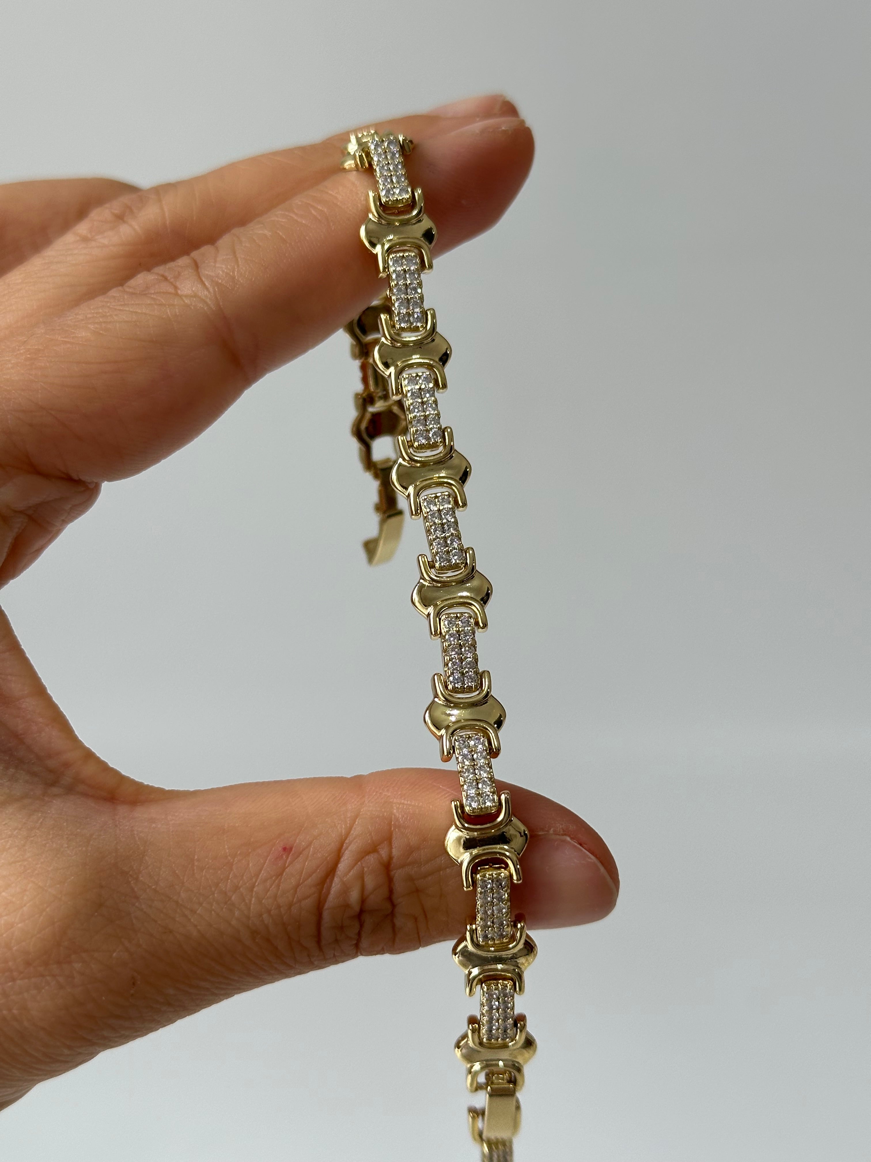 Full Zirkon Xuping Bileklik