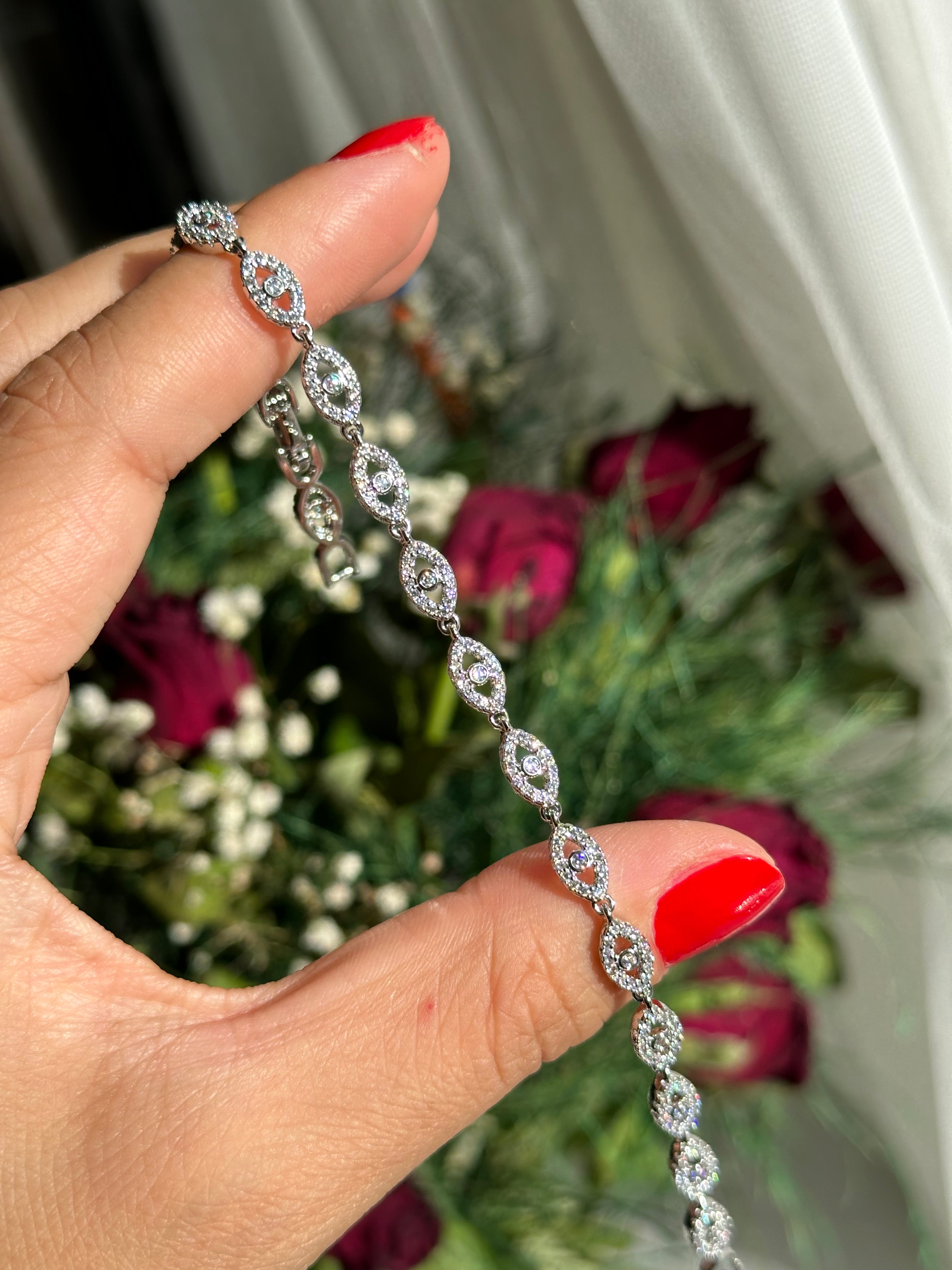 Silver Göz Xuping Bileklik