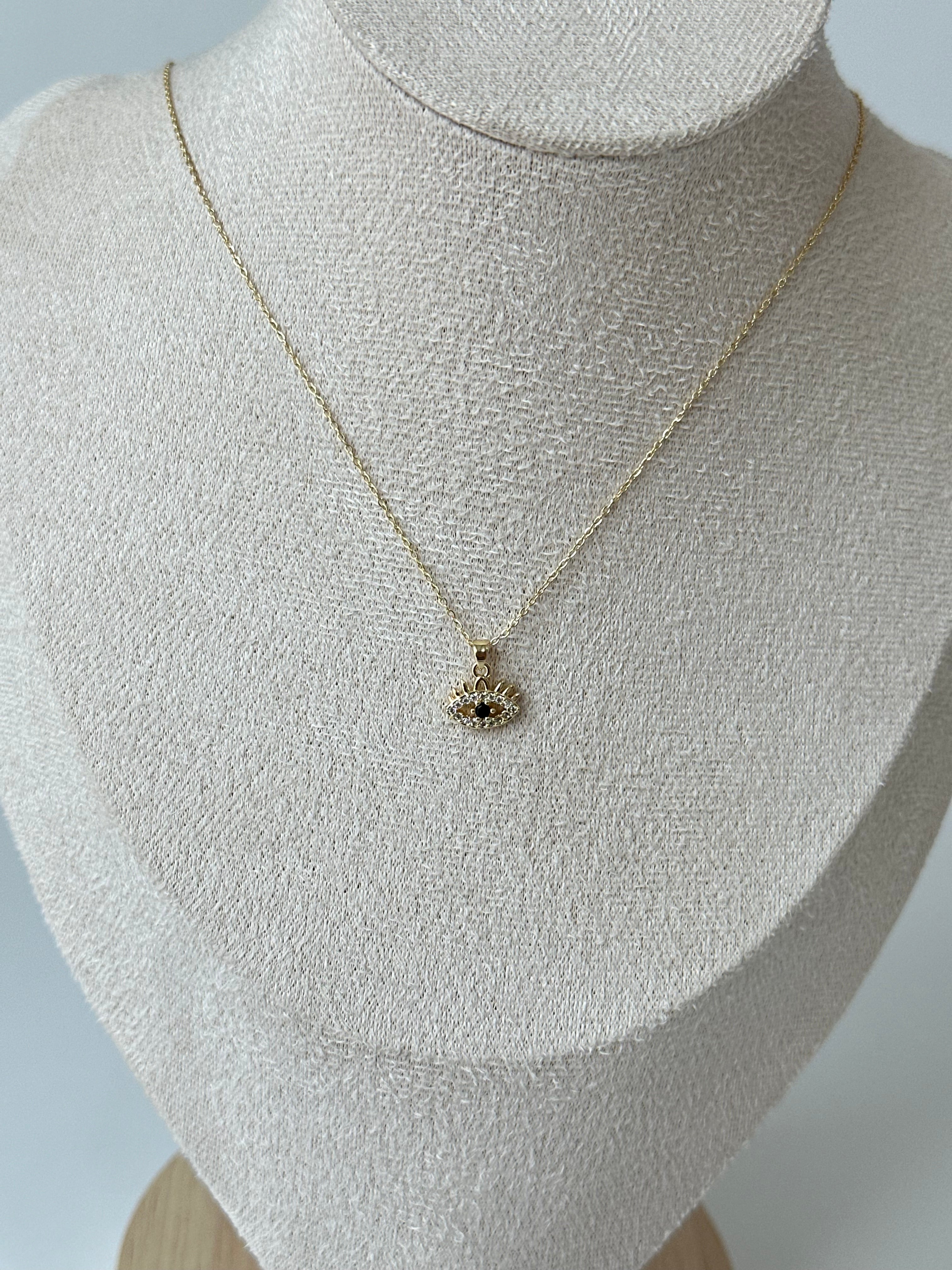 Minik Göz Kolye Kuyum Model