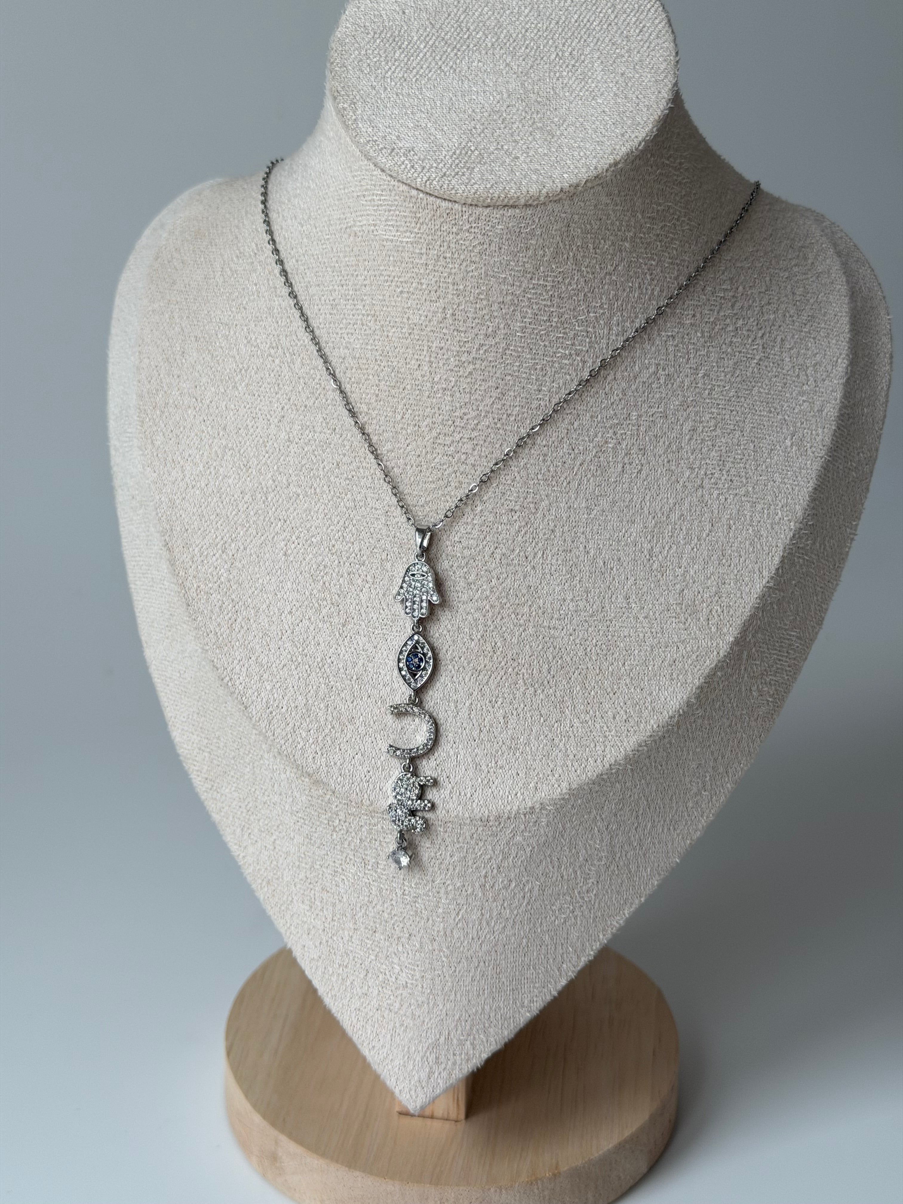 Silver Şans Kolyesi