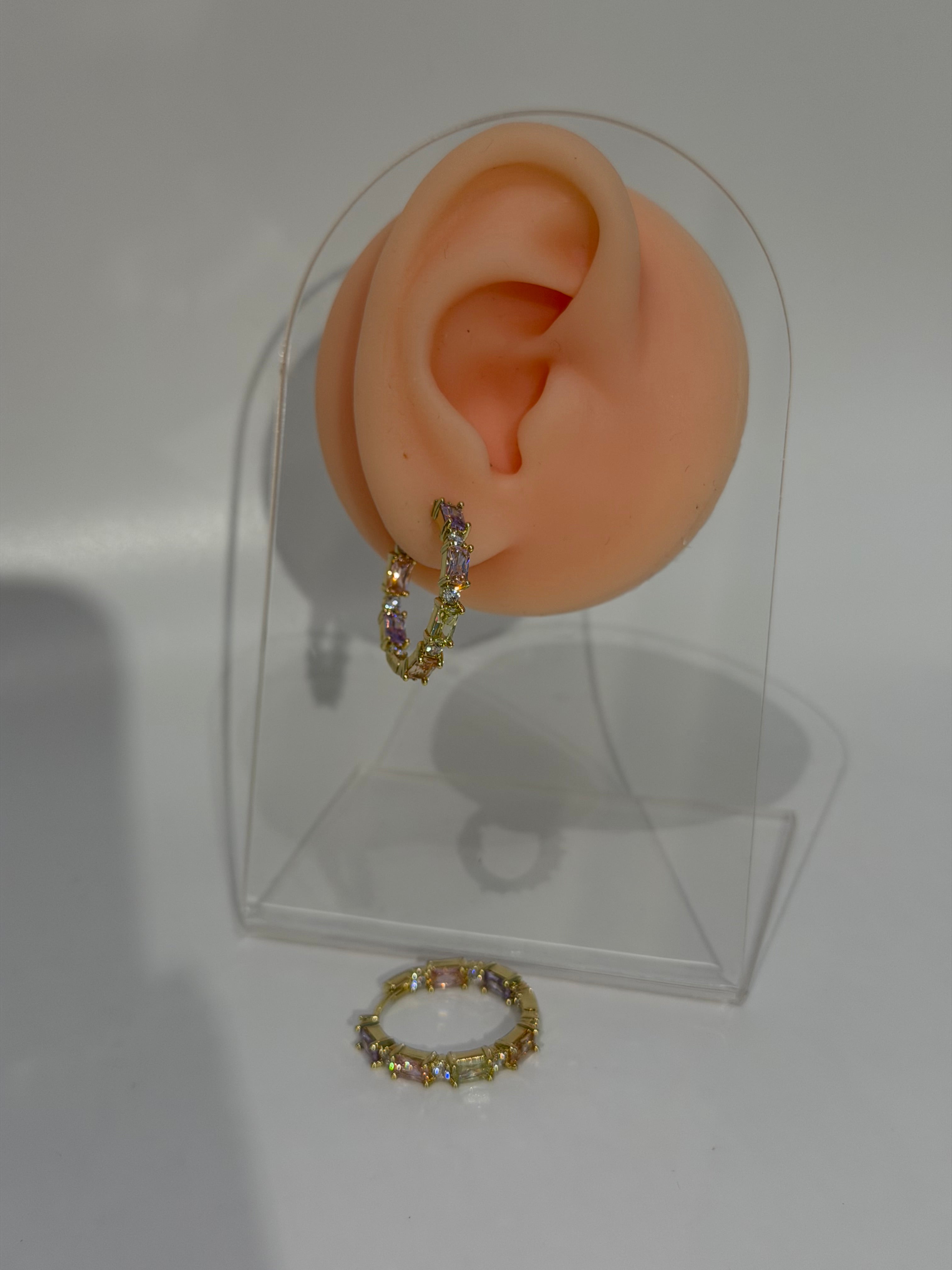 Renkli cosy Xuping Küpe