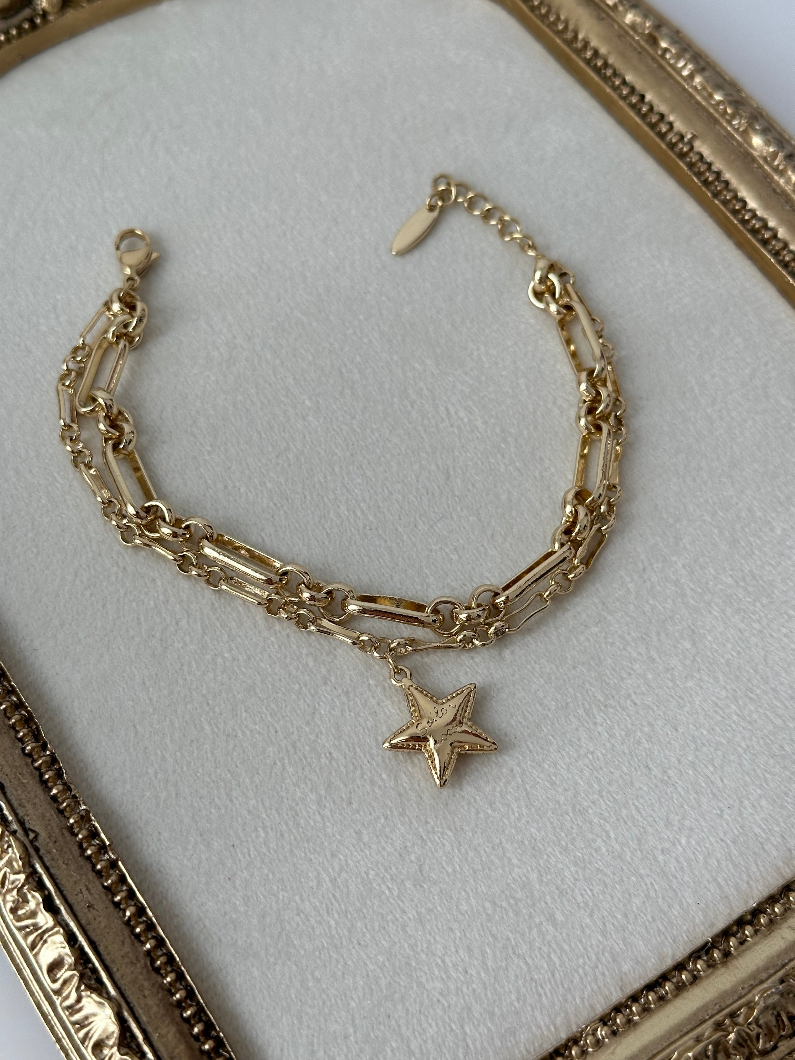 Yıldız Charm 14k Bileklik