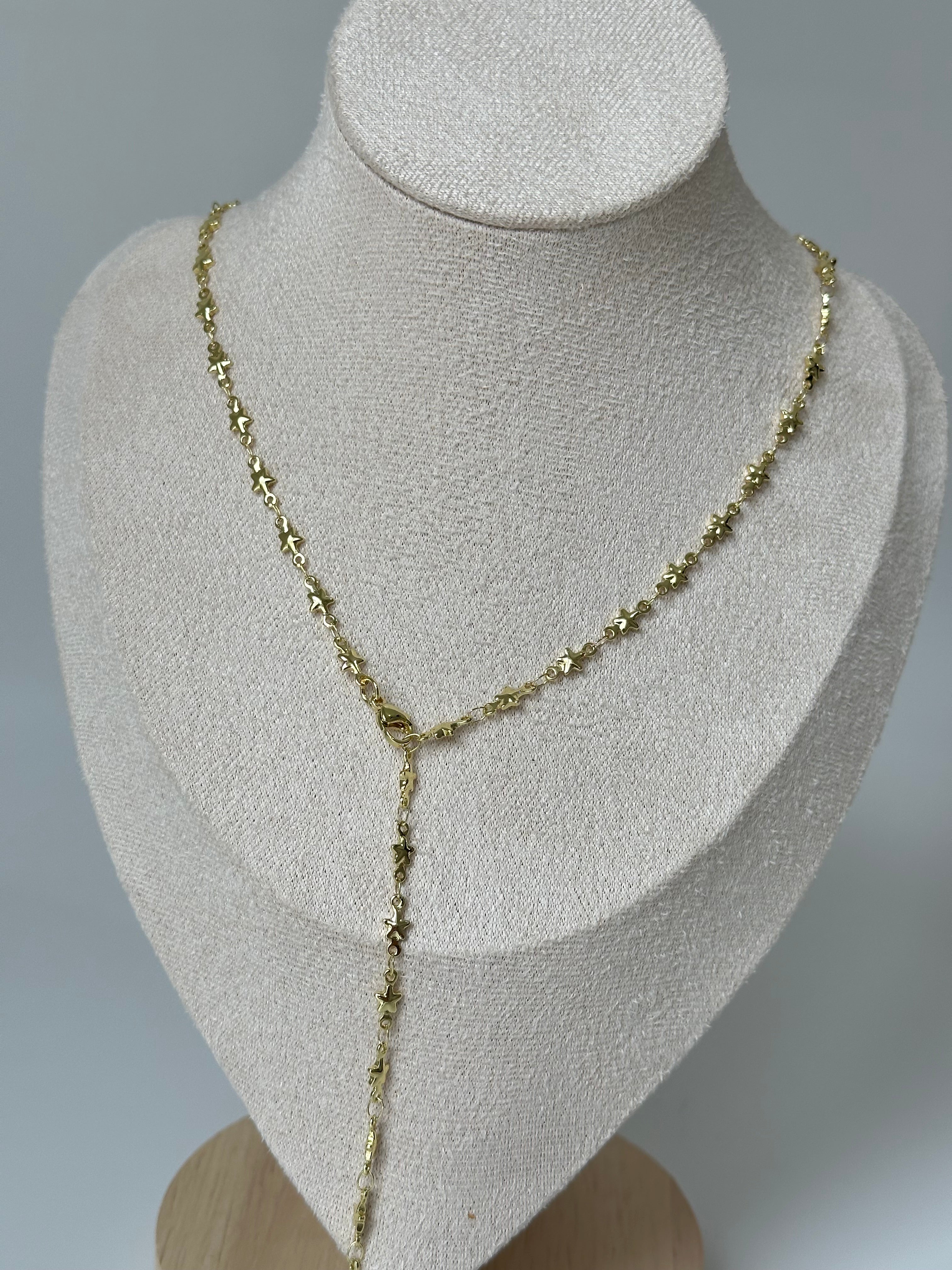 Yıldız Dekolte Kolye 14k