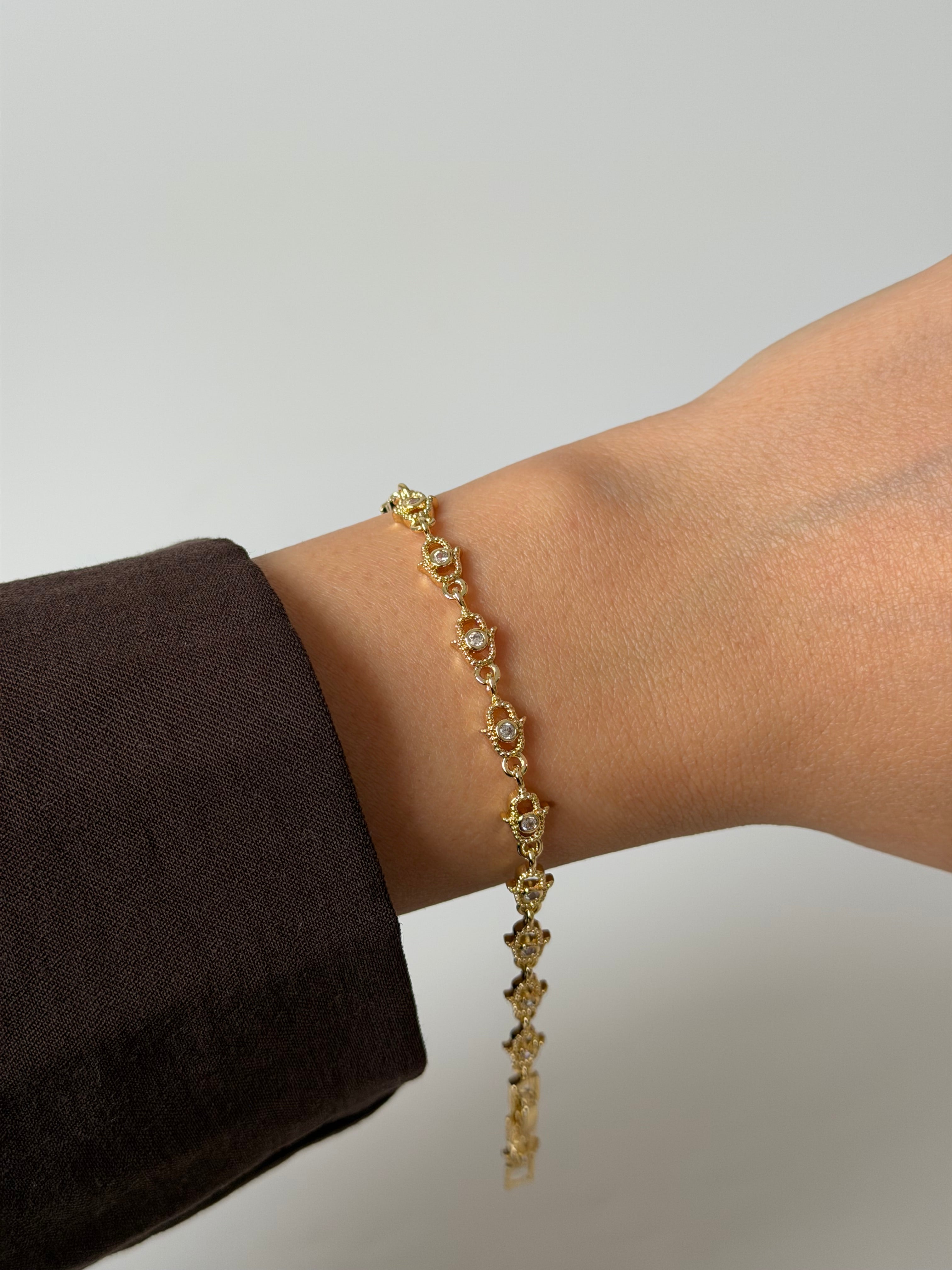 Hamsa Sıralı Bileklik xuping