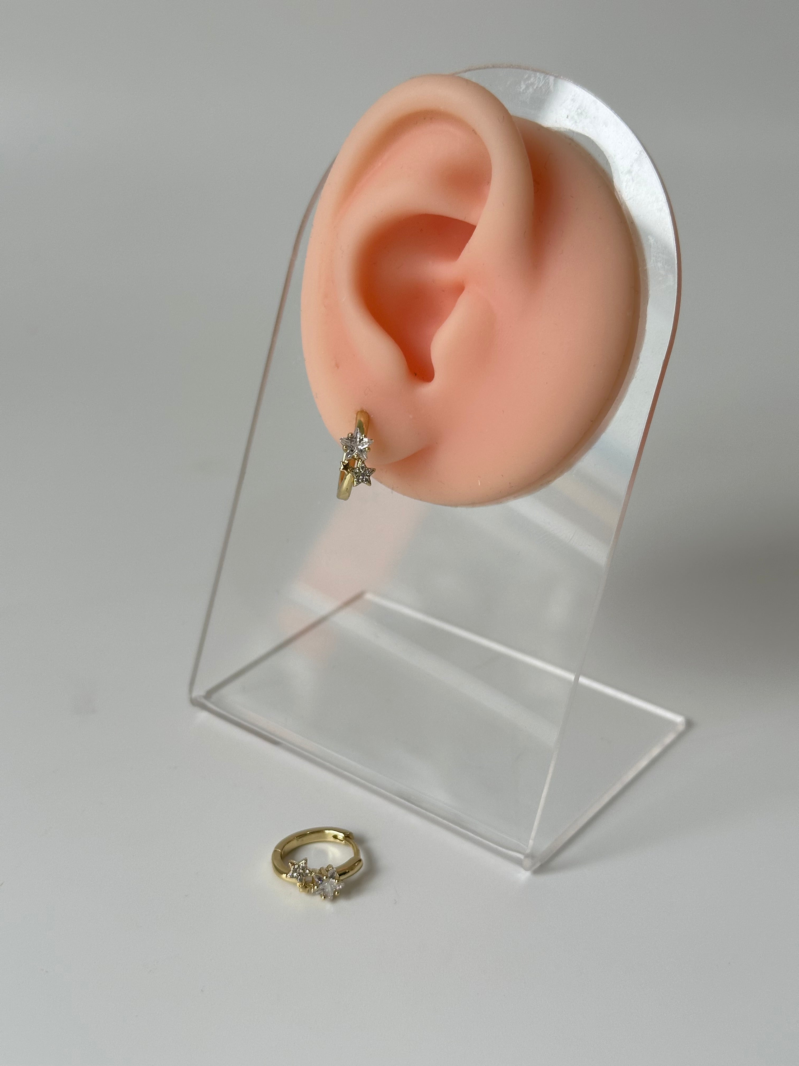 Minimal Yıldız Detay Xuping Küpe