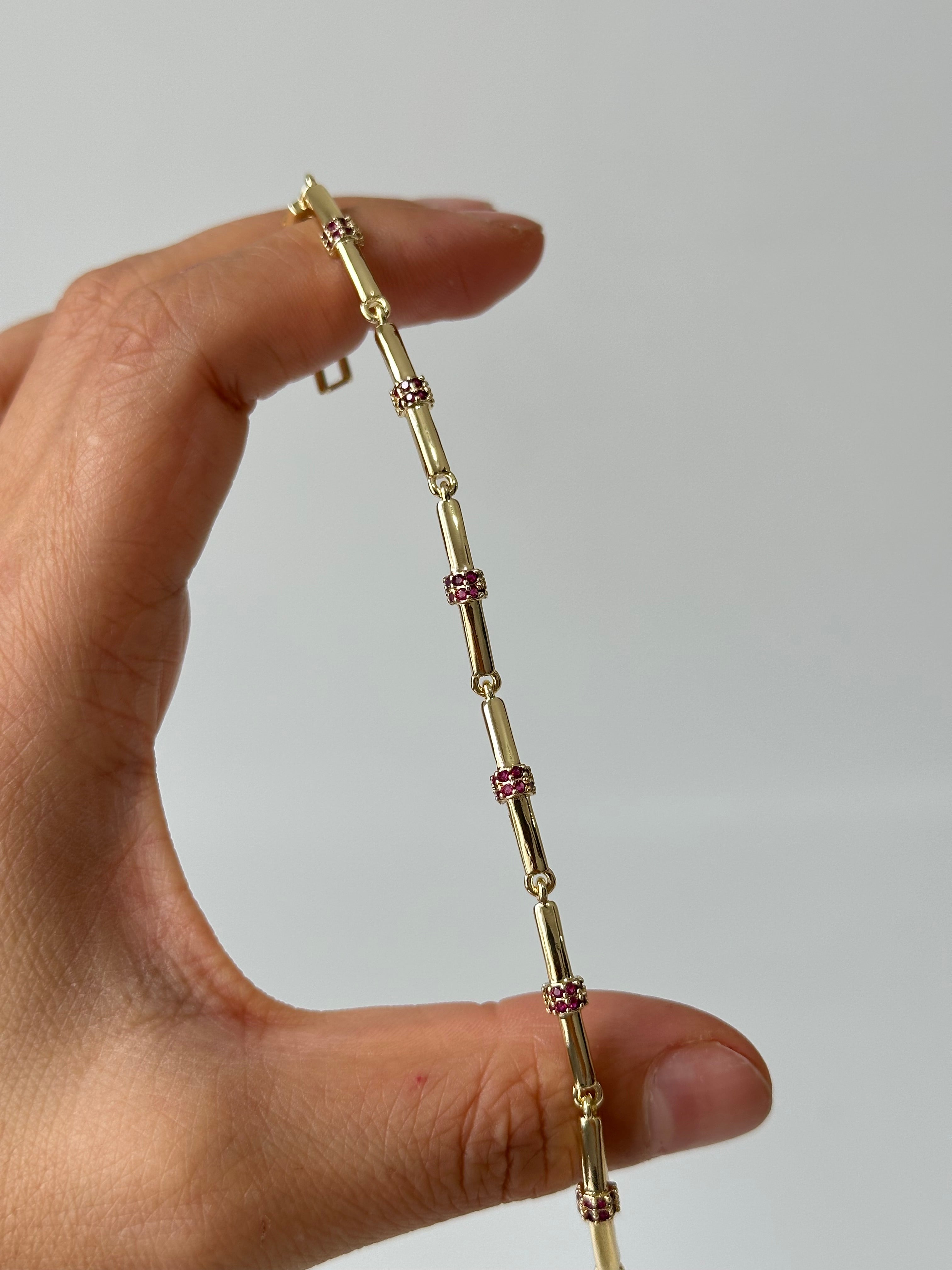 Renkli Taş Detay Bileklik