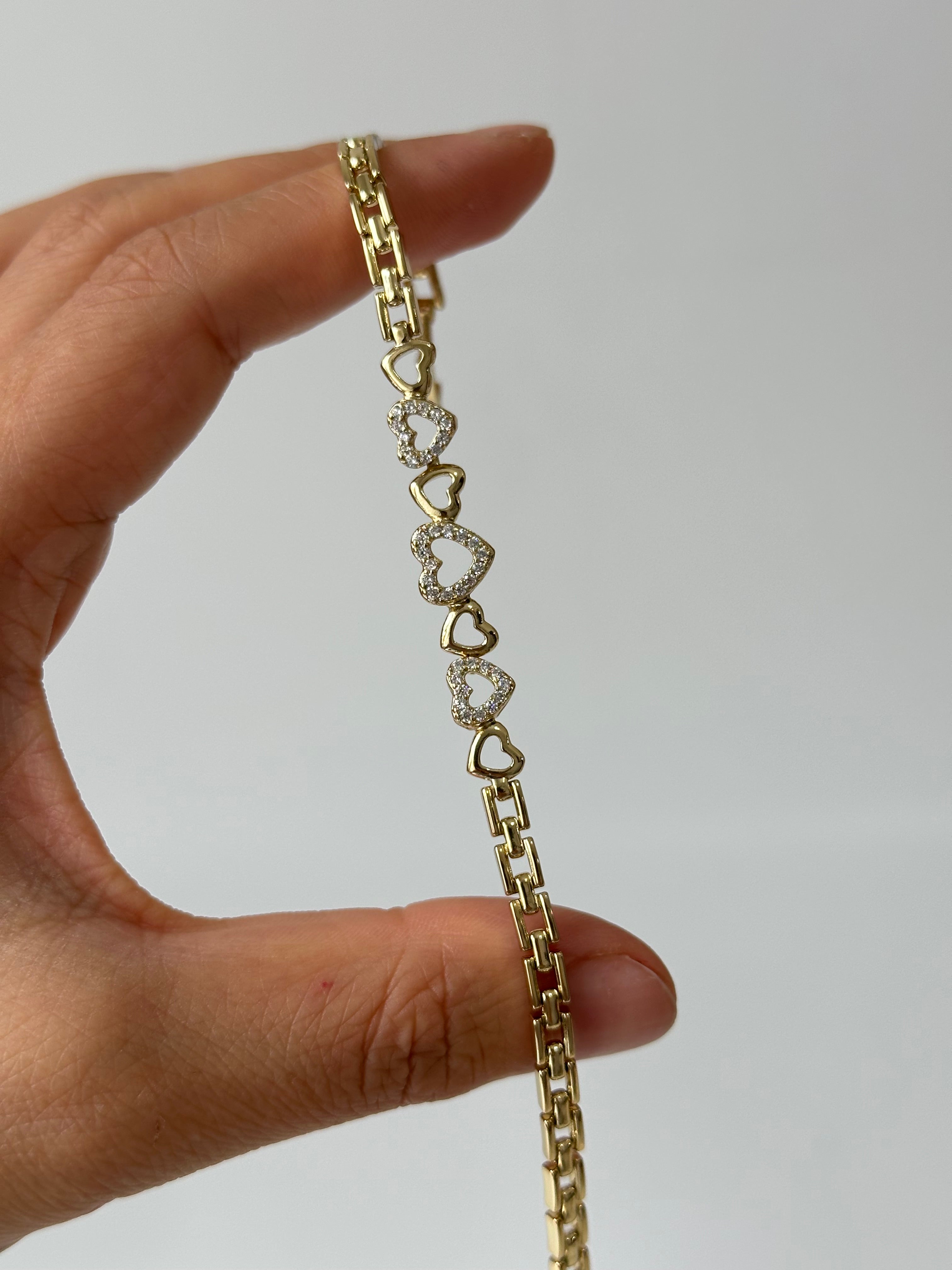 Kalp Detay Xuping Bileklik