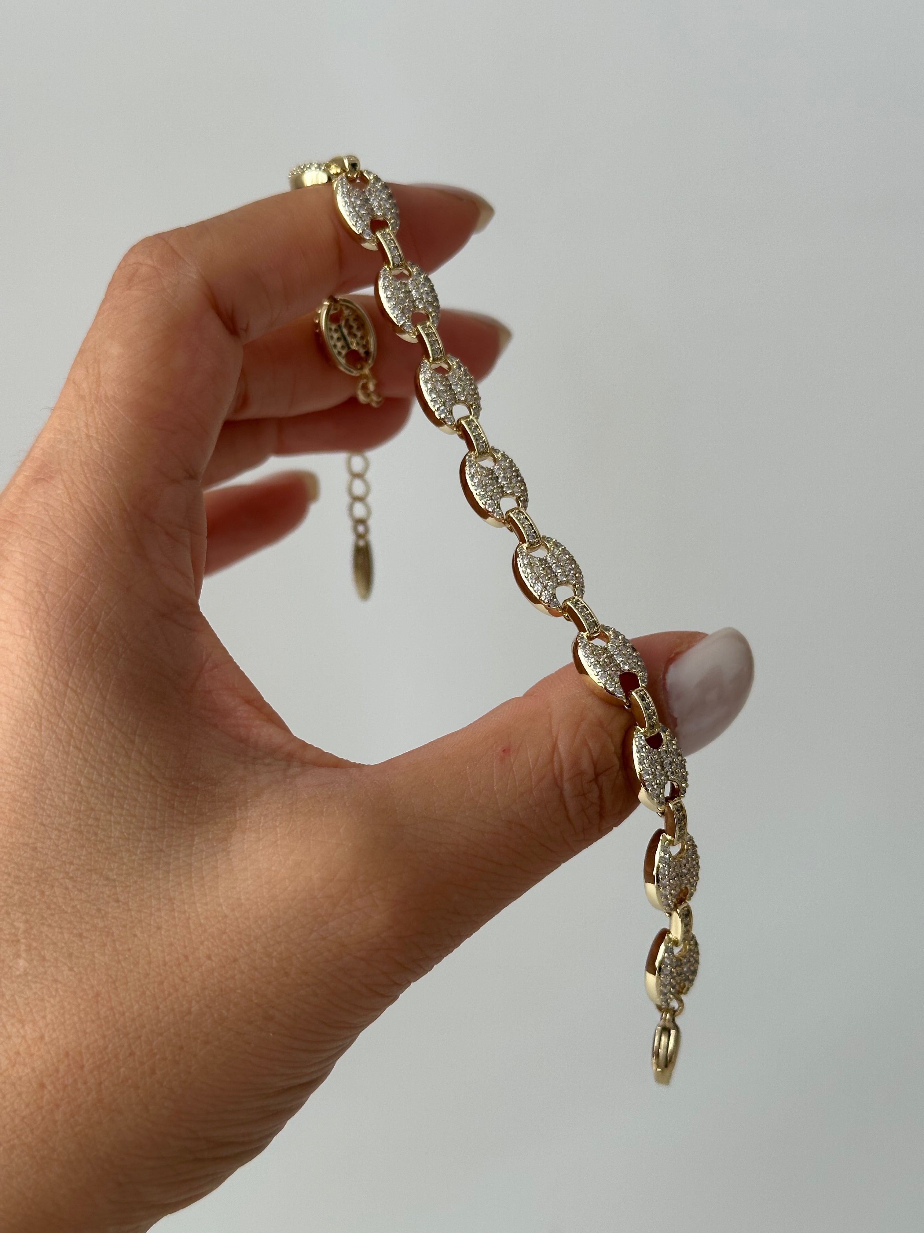 Xuping Full Zirkon 14K Linda Bileklik