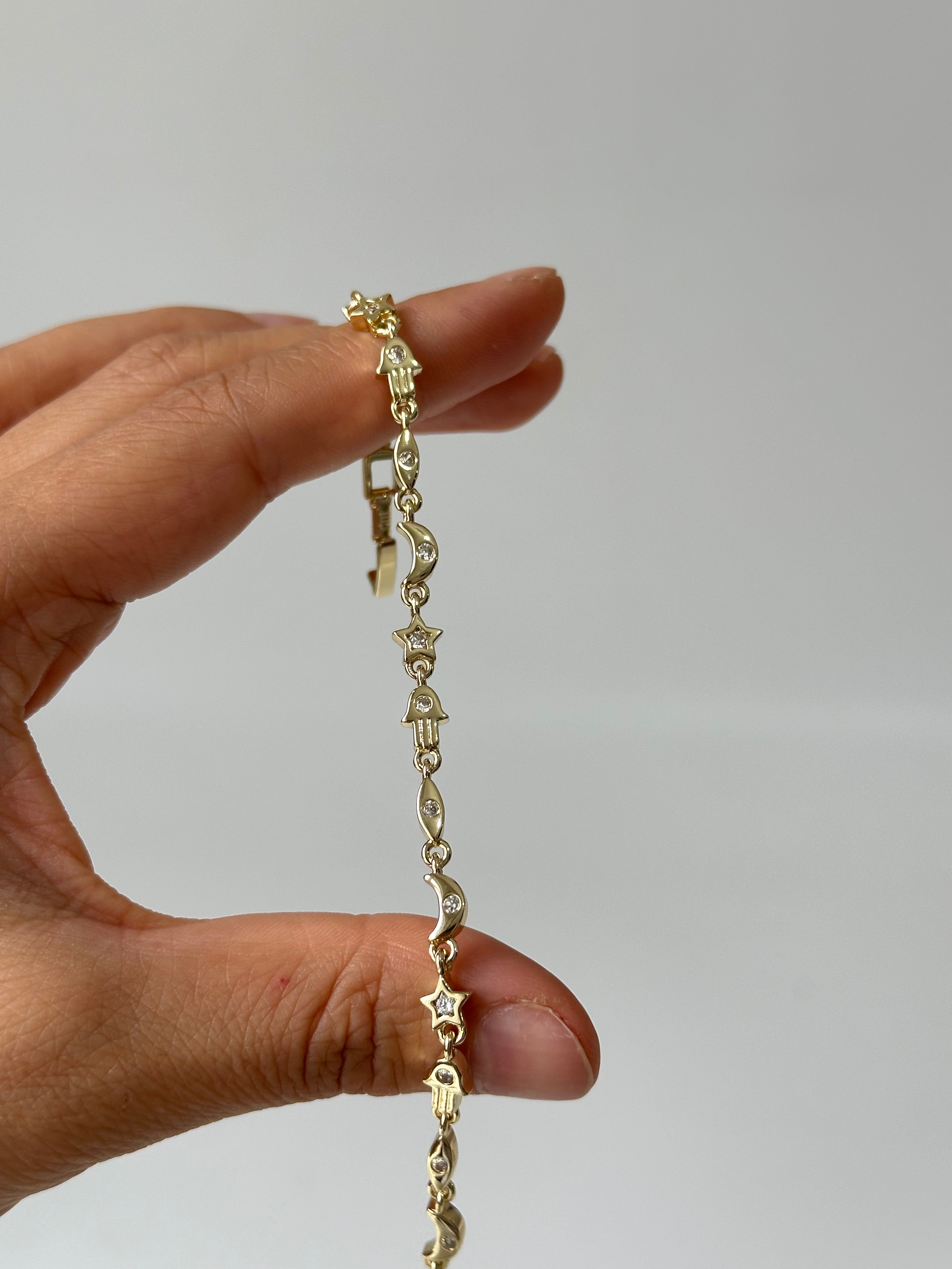 14k Manifest Bileklik