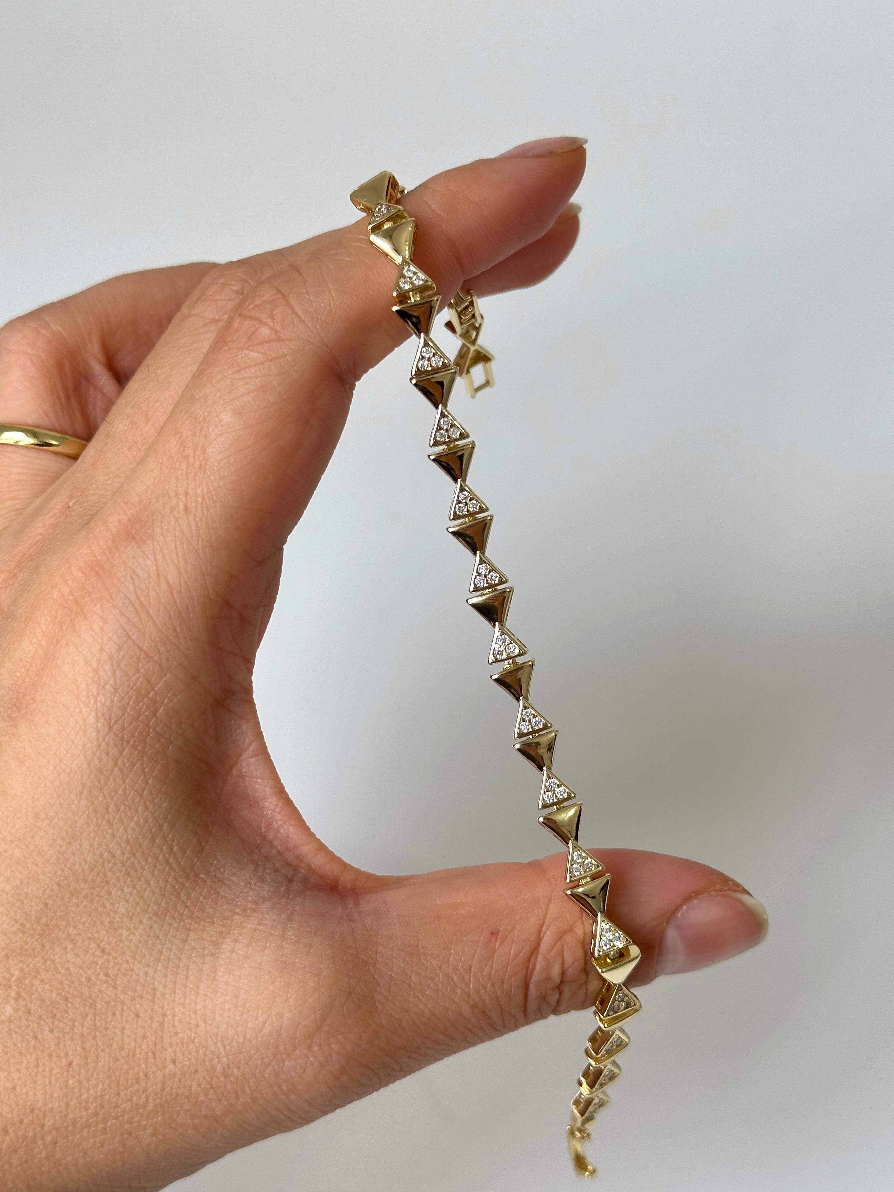 Ücvins 14k Bileklik