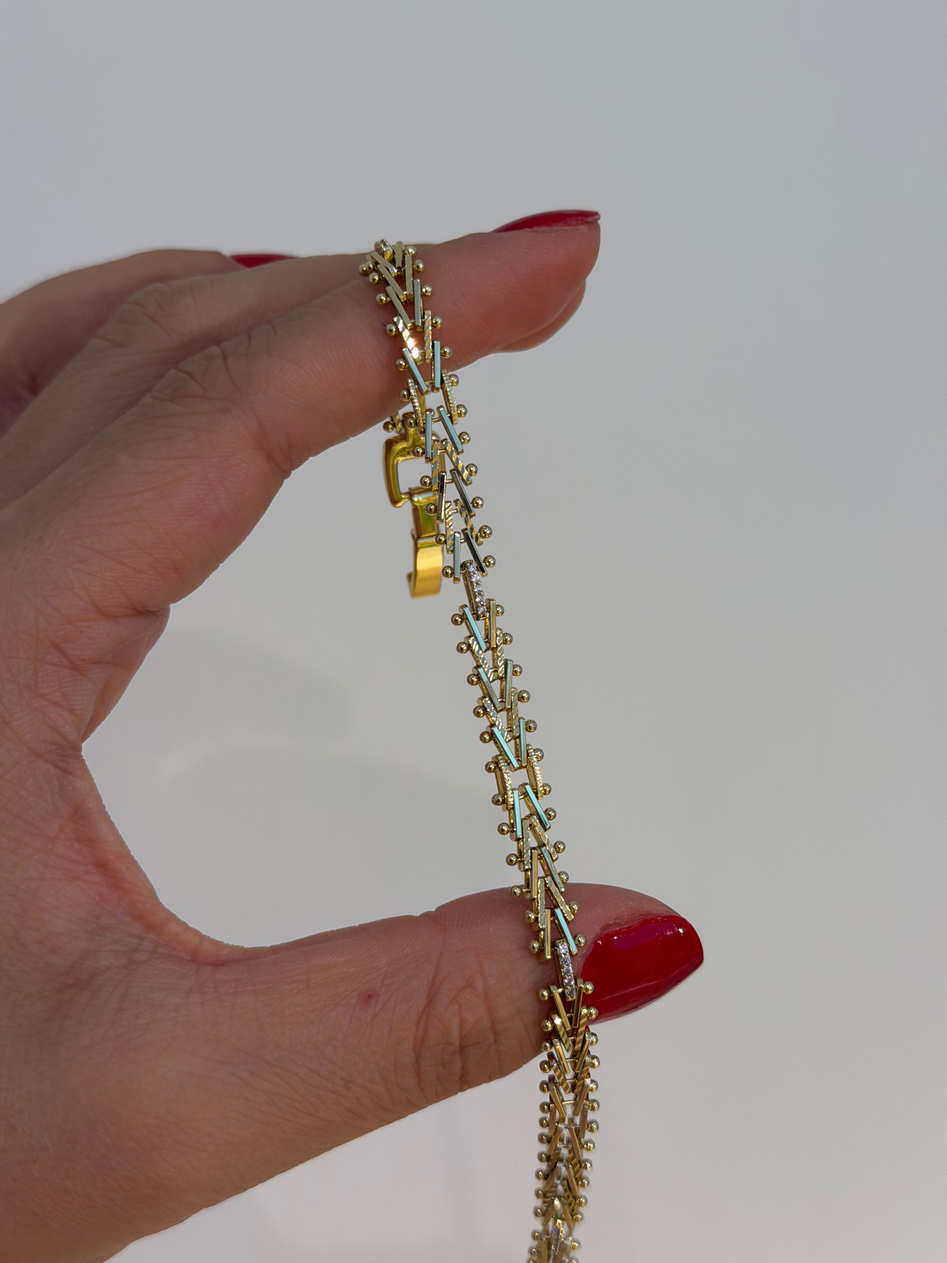 Victoria Taş İşleme Xuping Bileklik