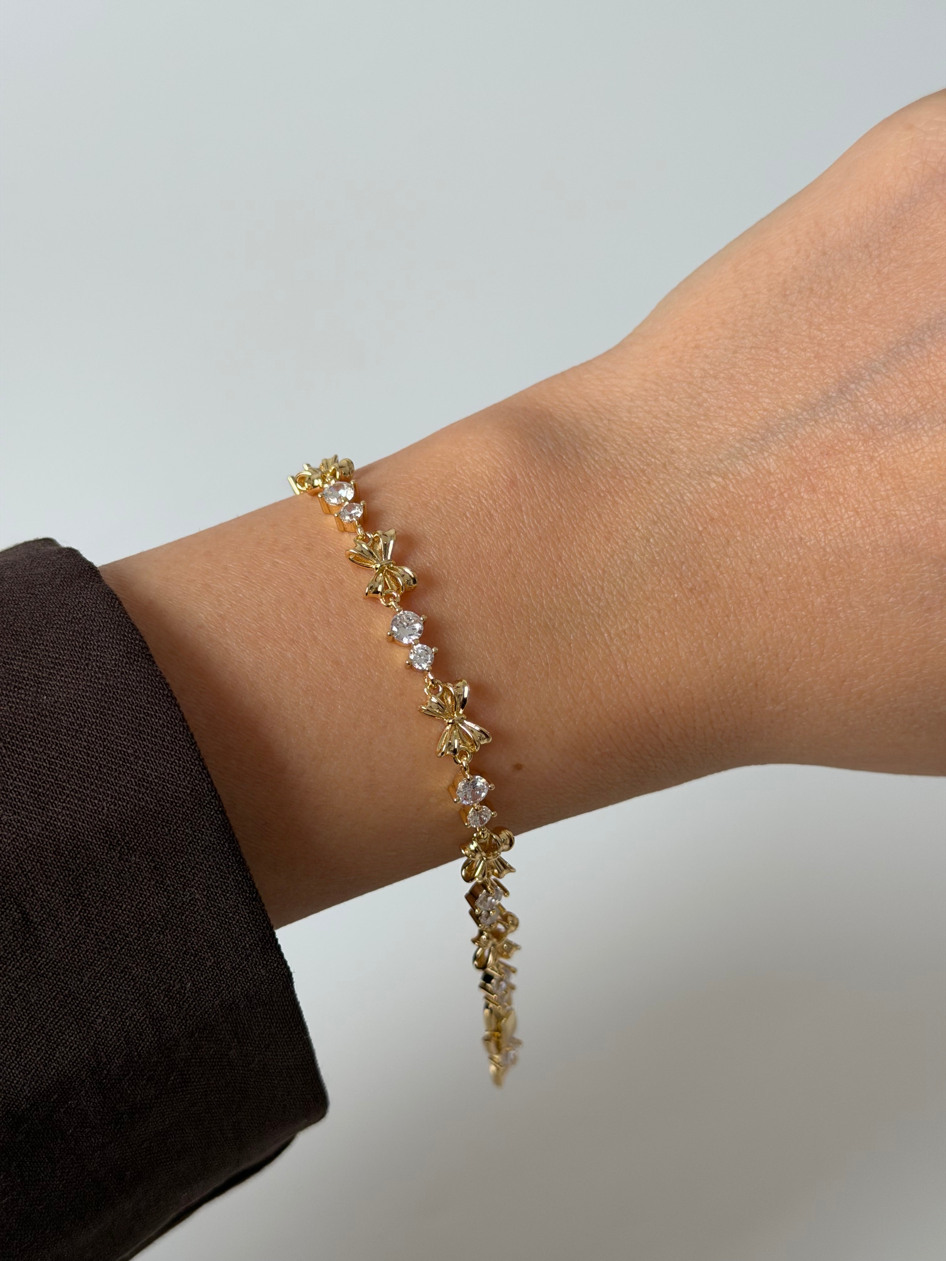 Kurdela detay taşlı Xuping Bileklik