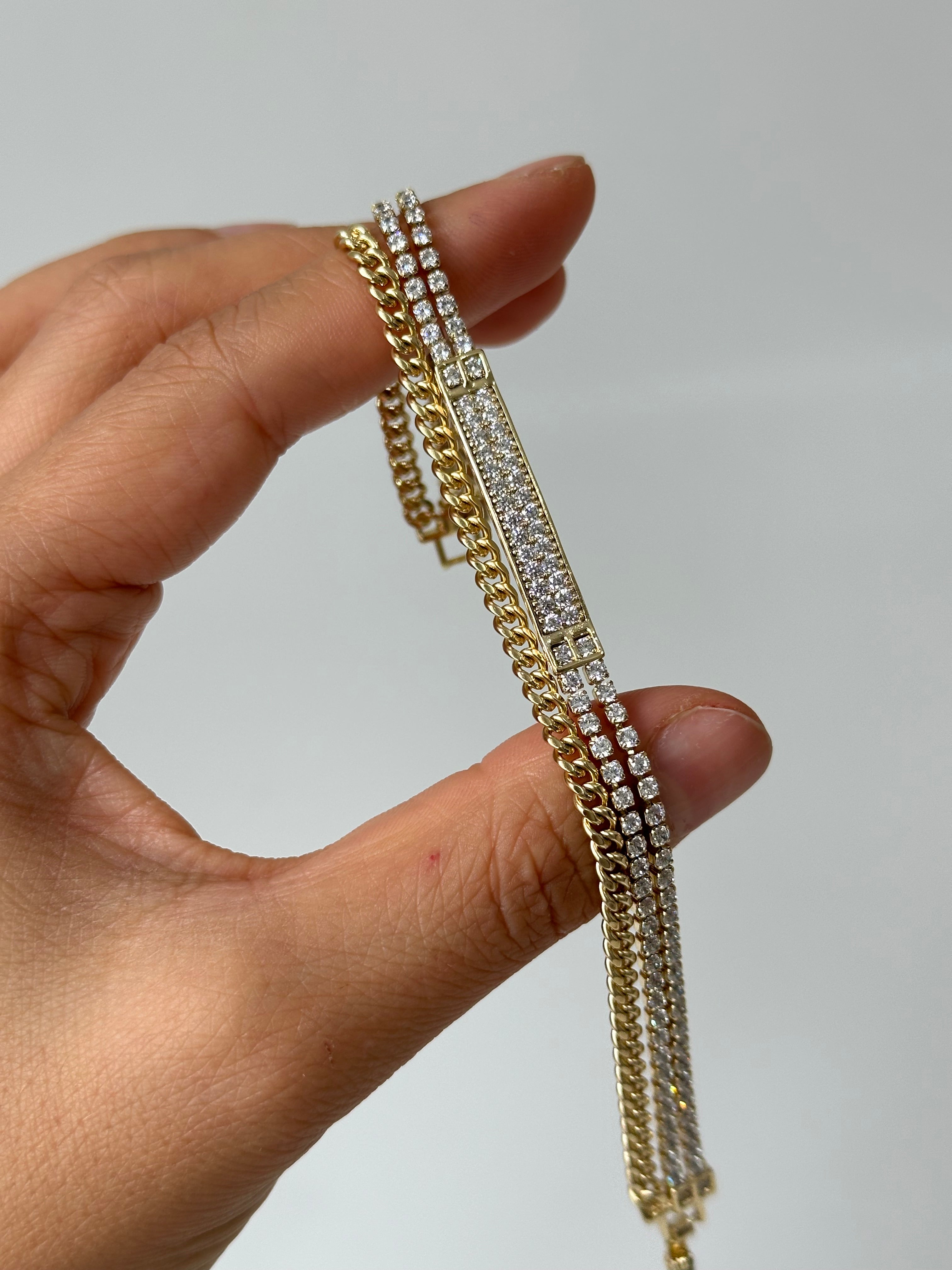 3’lü Görünüm Xuping Bileklik