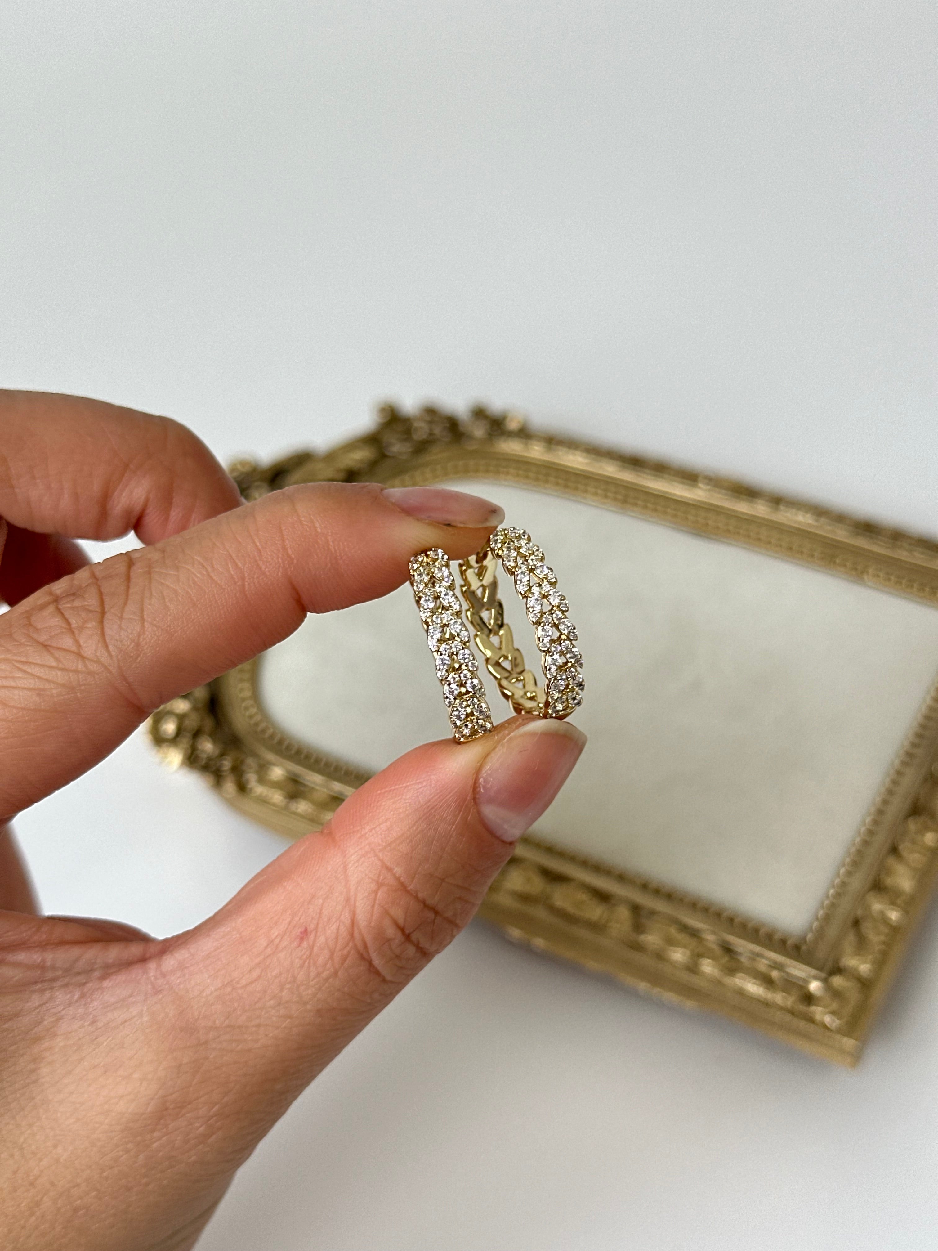 Quens Taş İşleme Xuping Küpe