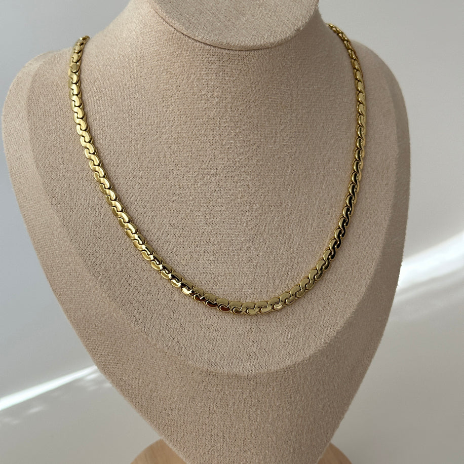 S ezme xuping 14k zincir kolye  50 cm