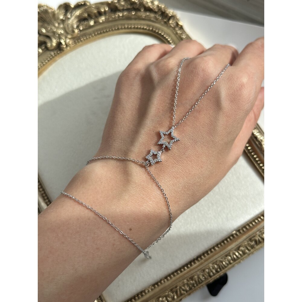 Silver çift yıldız şahmeran