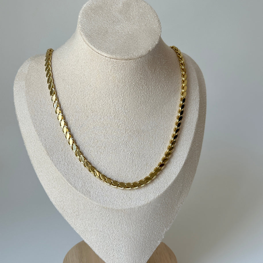 14 k arpa zincir xuping 45 cm
