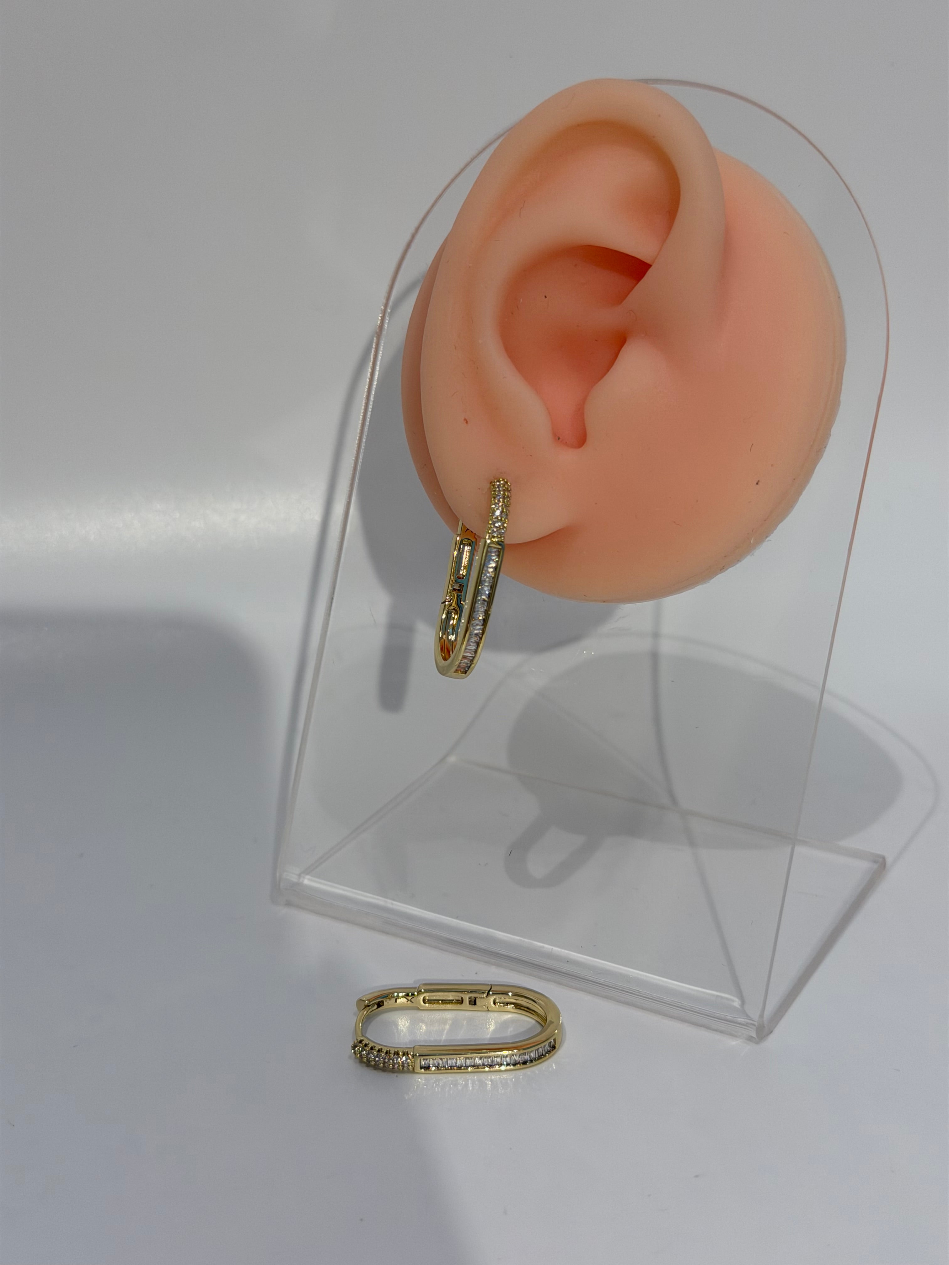 Elips Taş İşleme Xuping Küpe