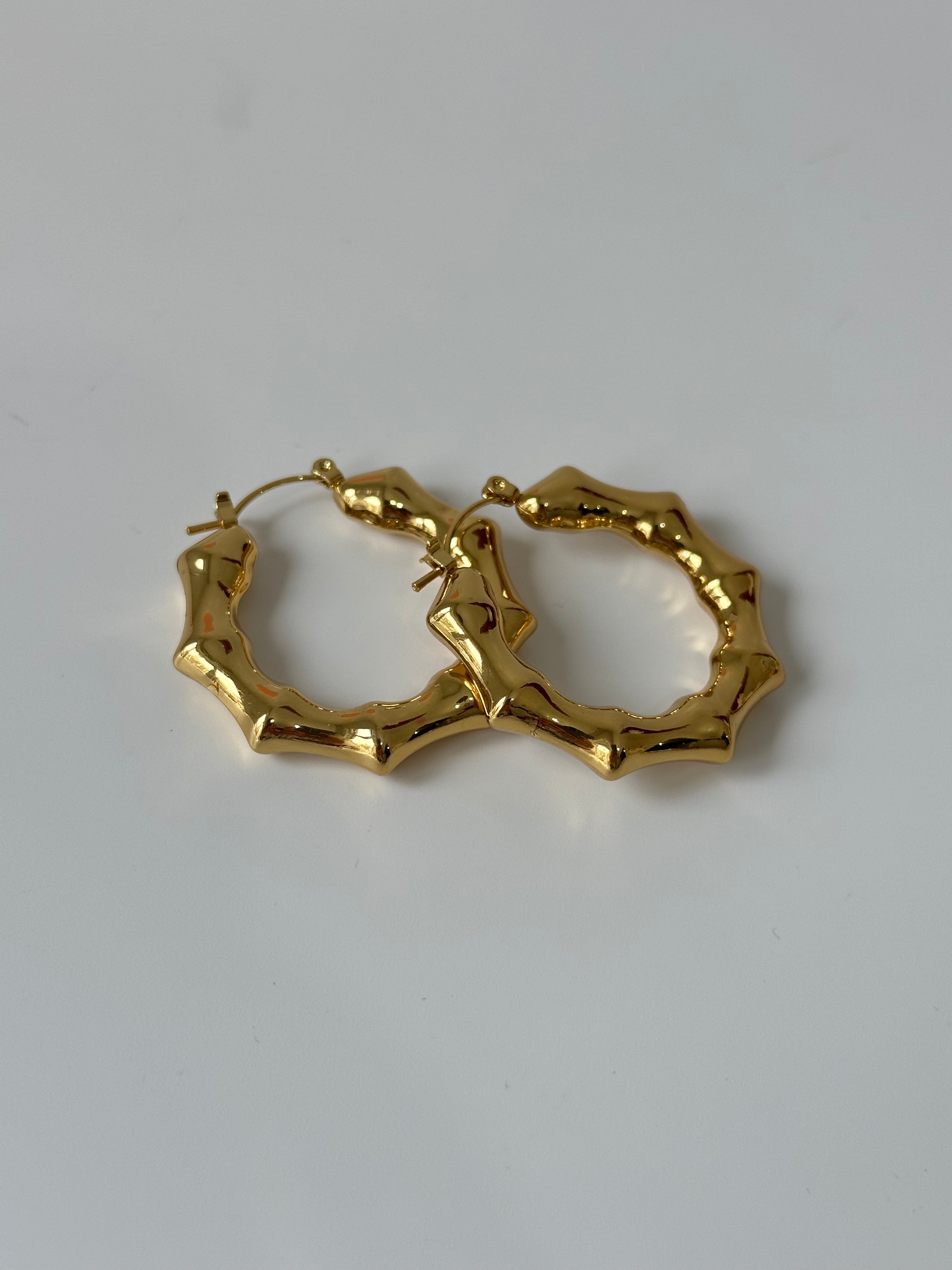 Kemik Model Halka Küpe çelik