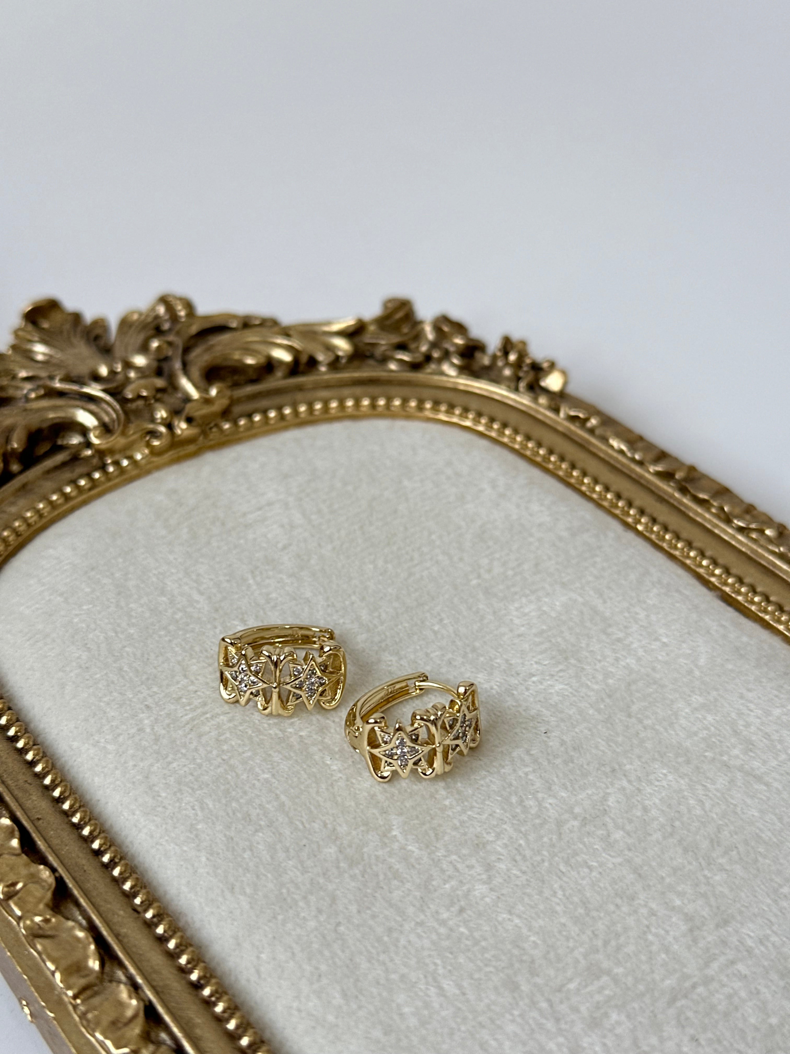 Yıldız İşleme Xuping Küpe