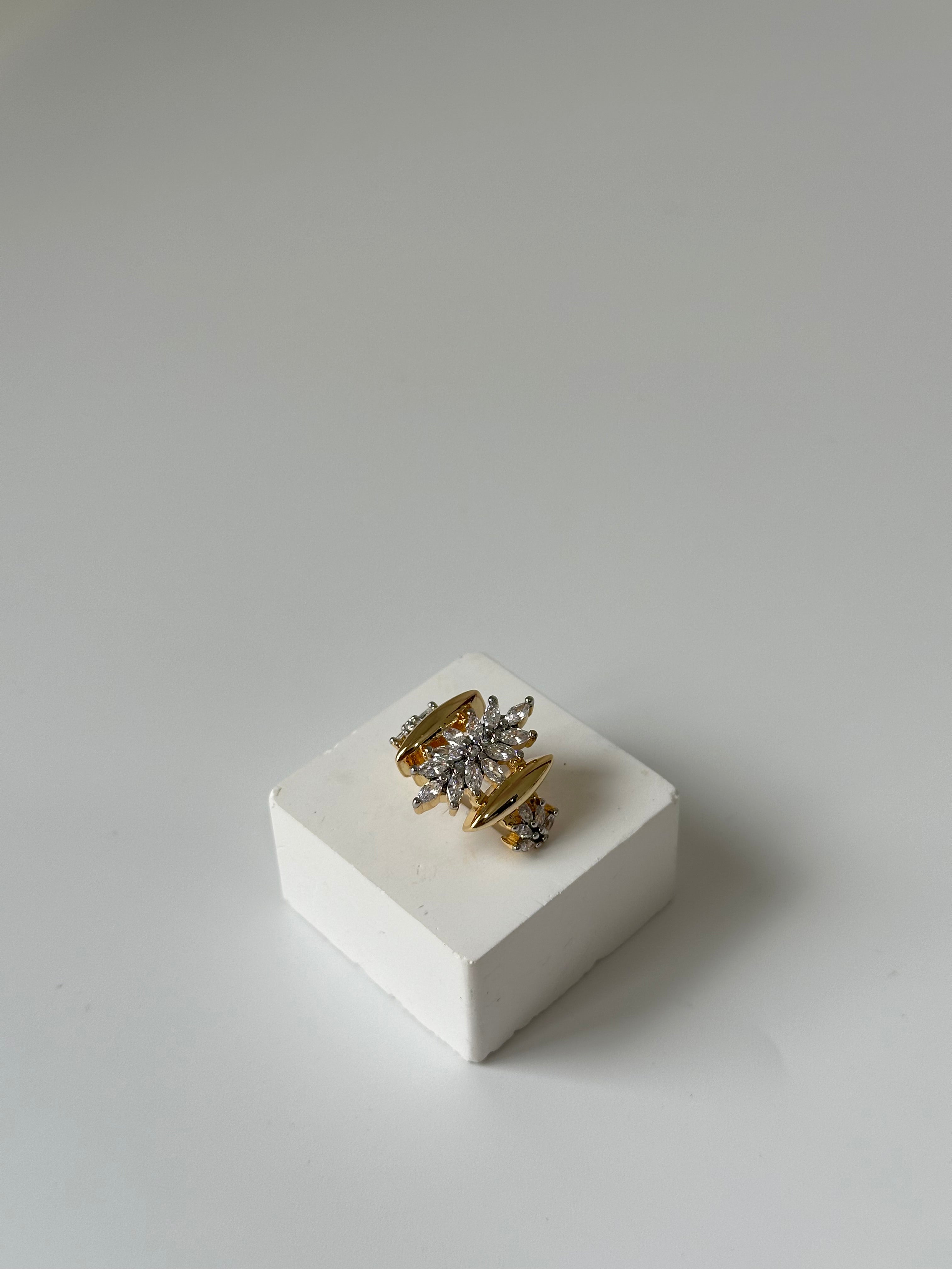 Princes Mix Elmas Montür Taşlı Yüzük